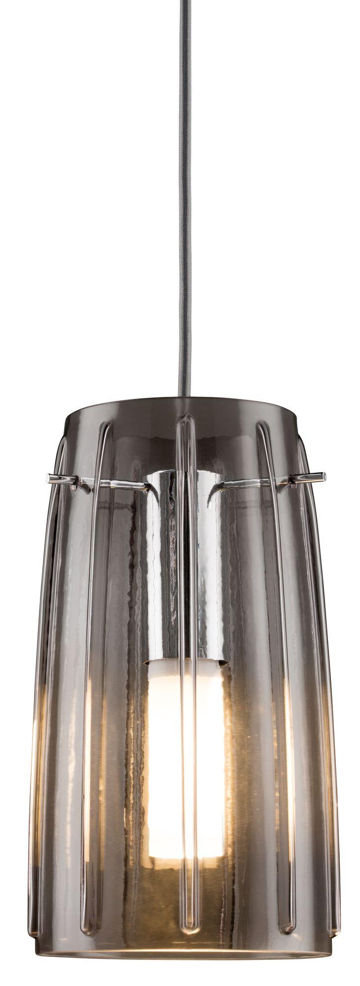 Abat-jour 2Easy URail, 50W verre fumé transparent, PAULMANN - 5