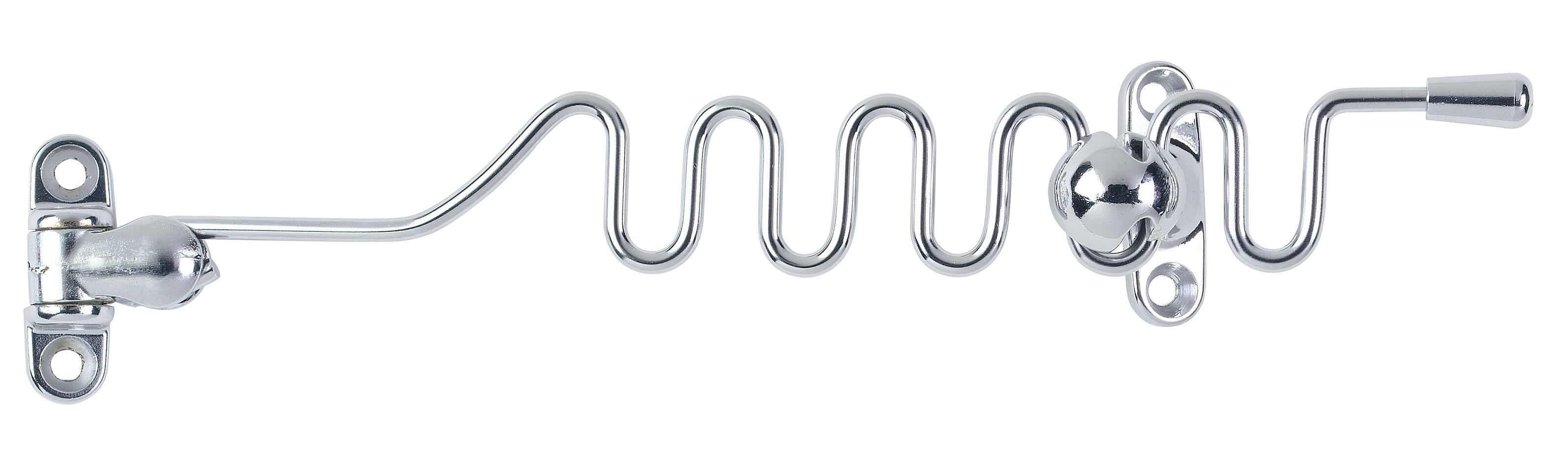 Entrebâilleur de fenêtre zamak gris, SOCONA Sairpentin - e1 - 3