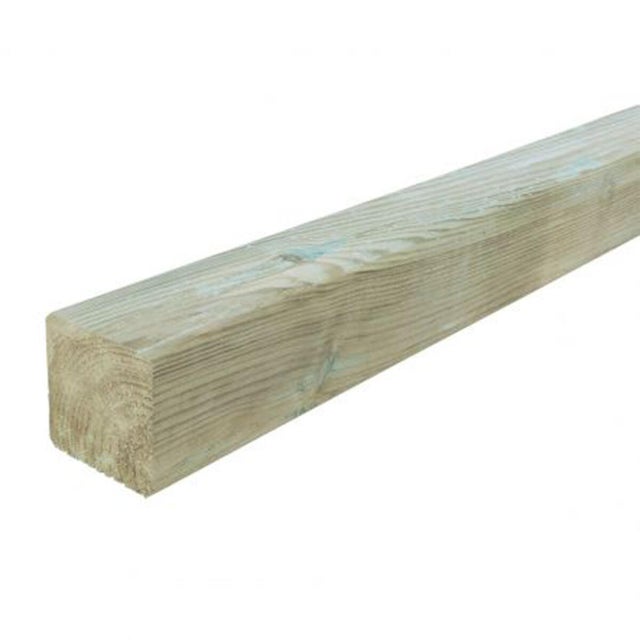 Palo quadrato in legno di pino silvestre CERLAND CERLAND beige H 100 x L 7 x Sp 7 cm