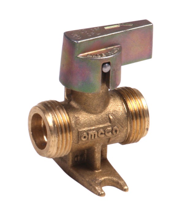 Robinet d'arrêt pour gaz butane / propane 1/4 de tour, GAZINOX