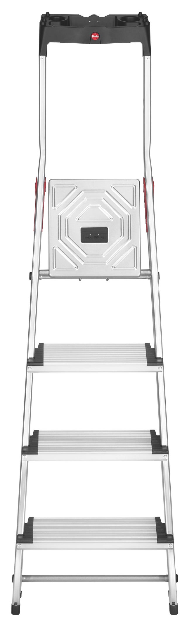 Escabeau aluminium HAILO 4 marches
