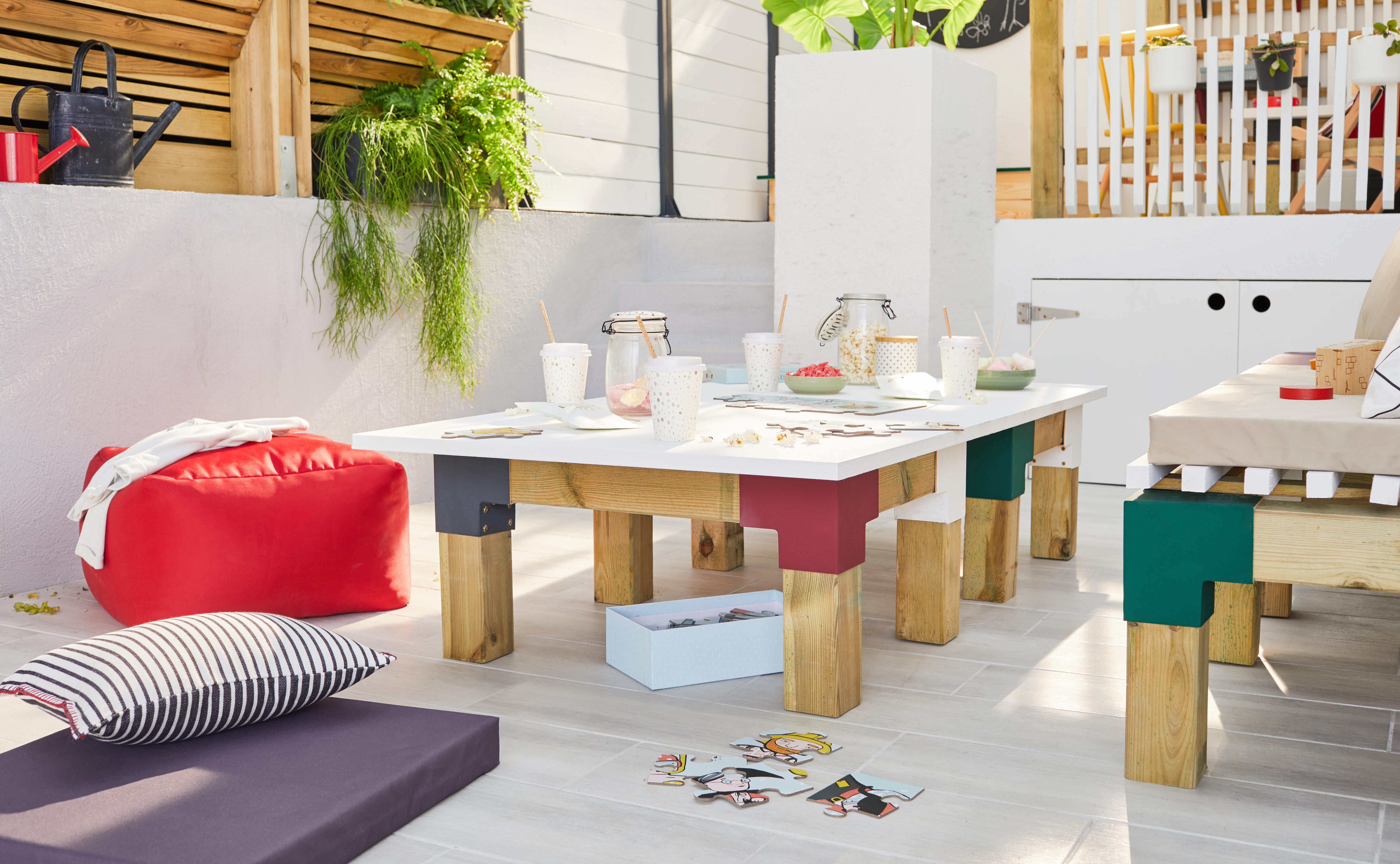 Connecteur L angle 90° pour poteau bois , H.9 x P.9 cm - 3