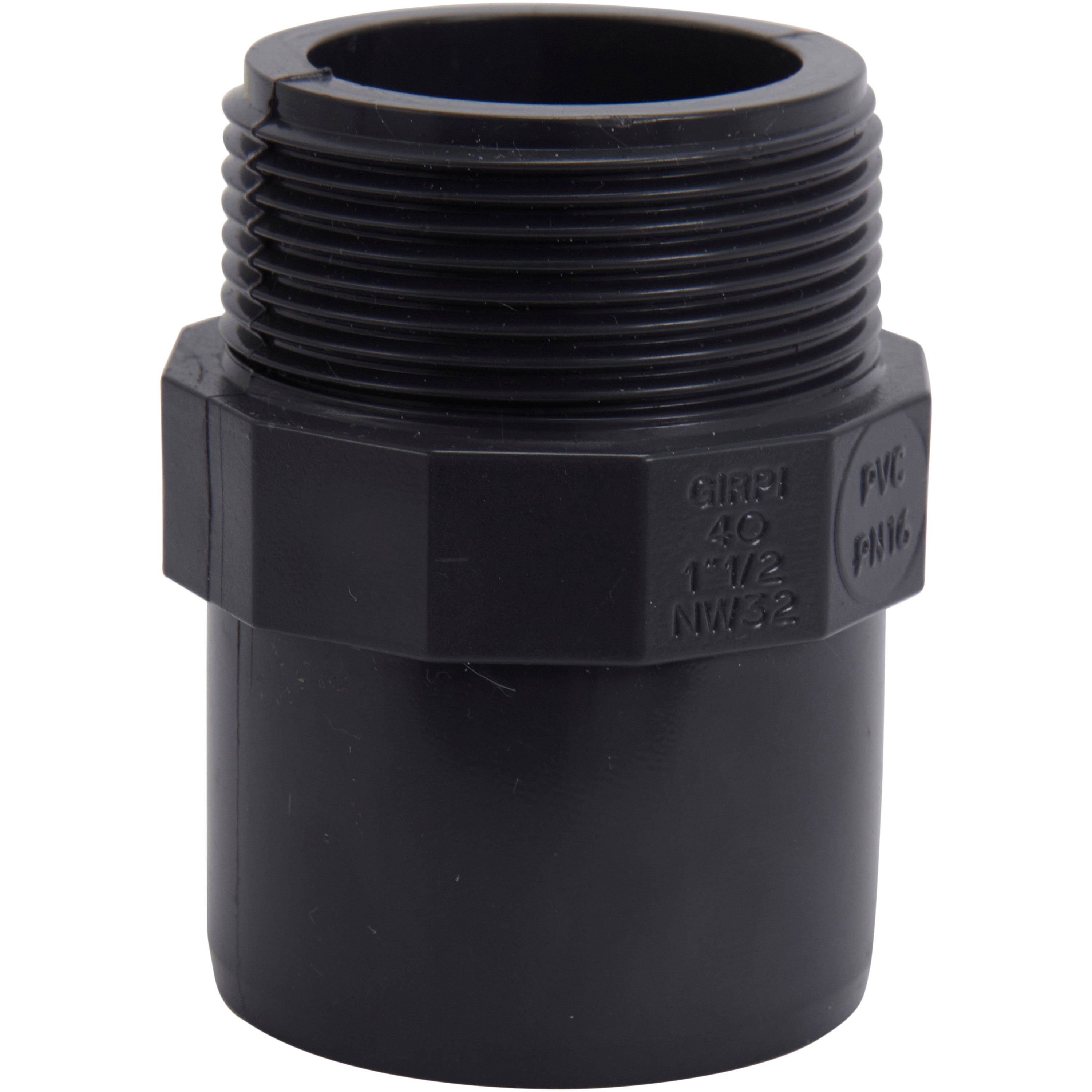 Manchon à coller M 40x49 pour tube en PVC D40 et D50 - 2