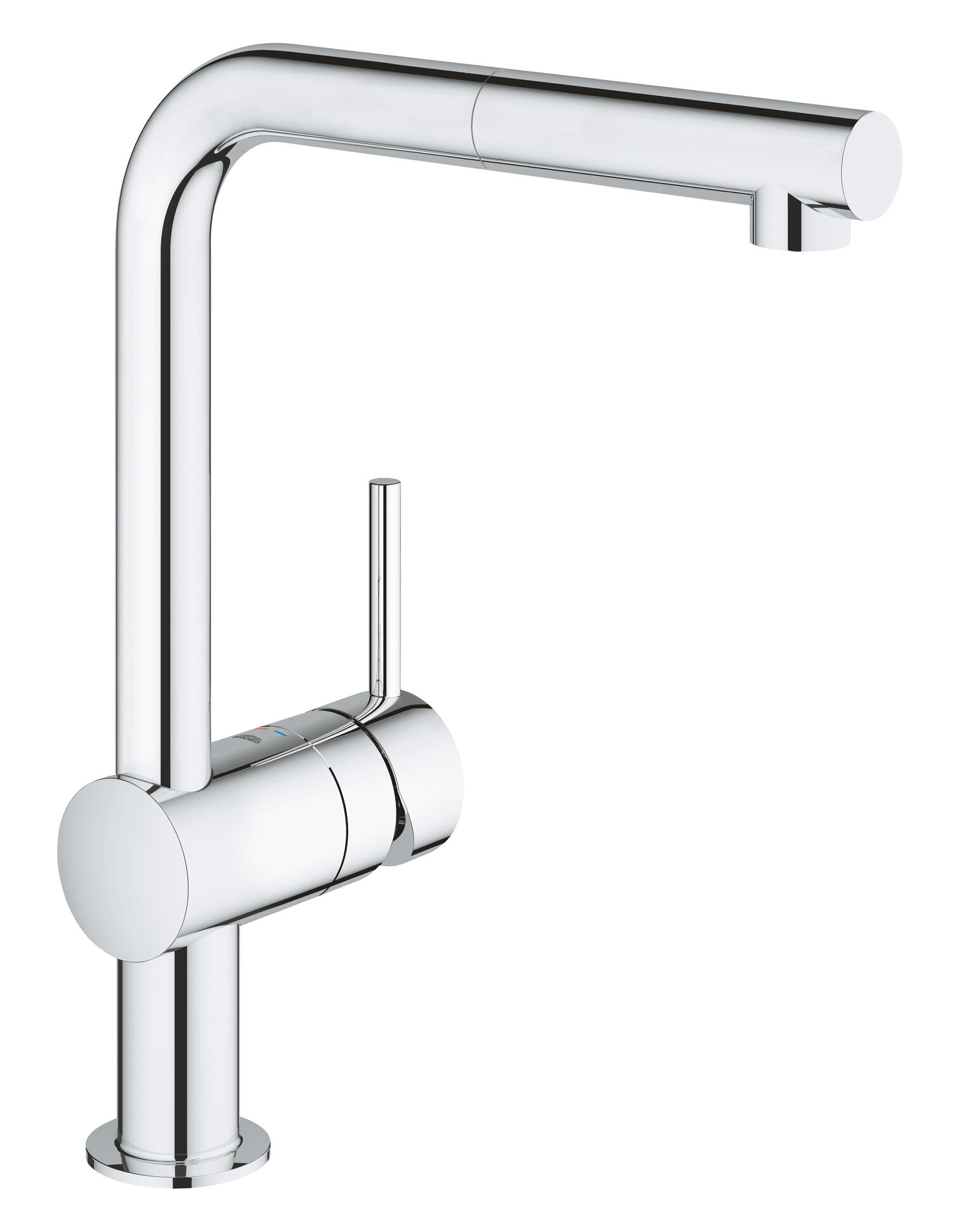Torneira de bancada cinza cromado GROHE Minta - 2
