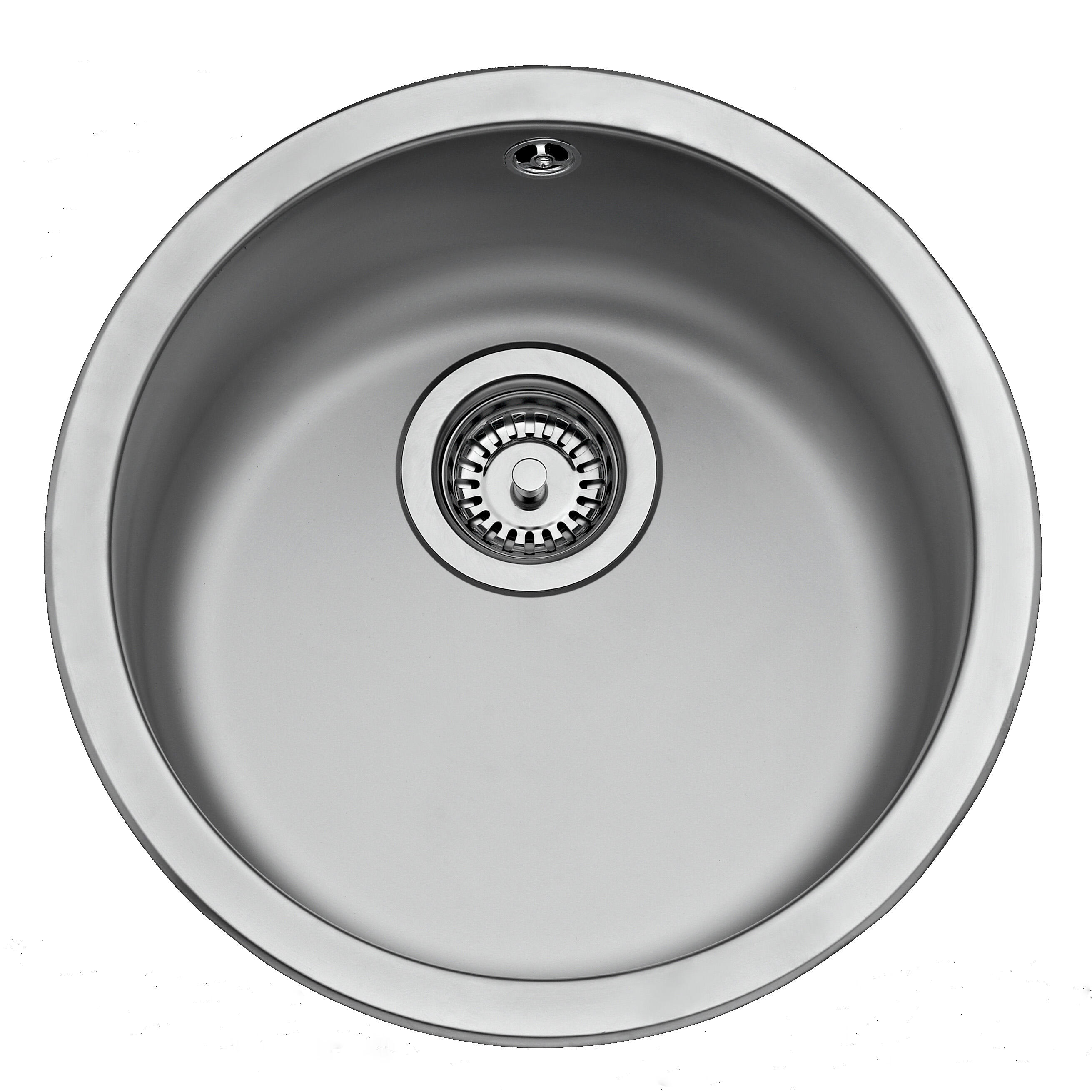 Evier en inox texturé 1 bac 46 x 46 cm vidage inclus Prima - 7