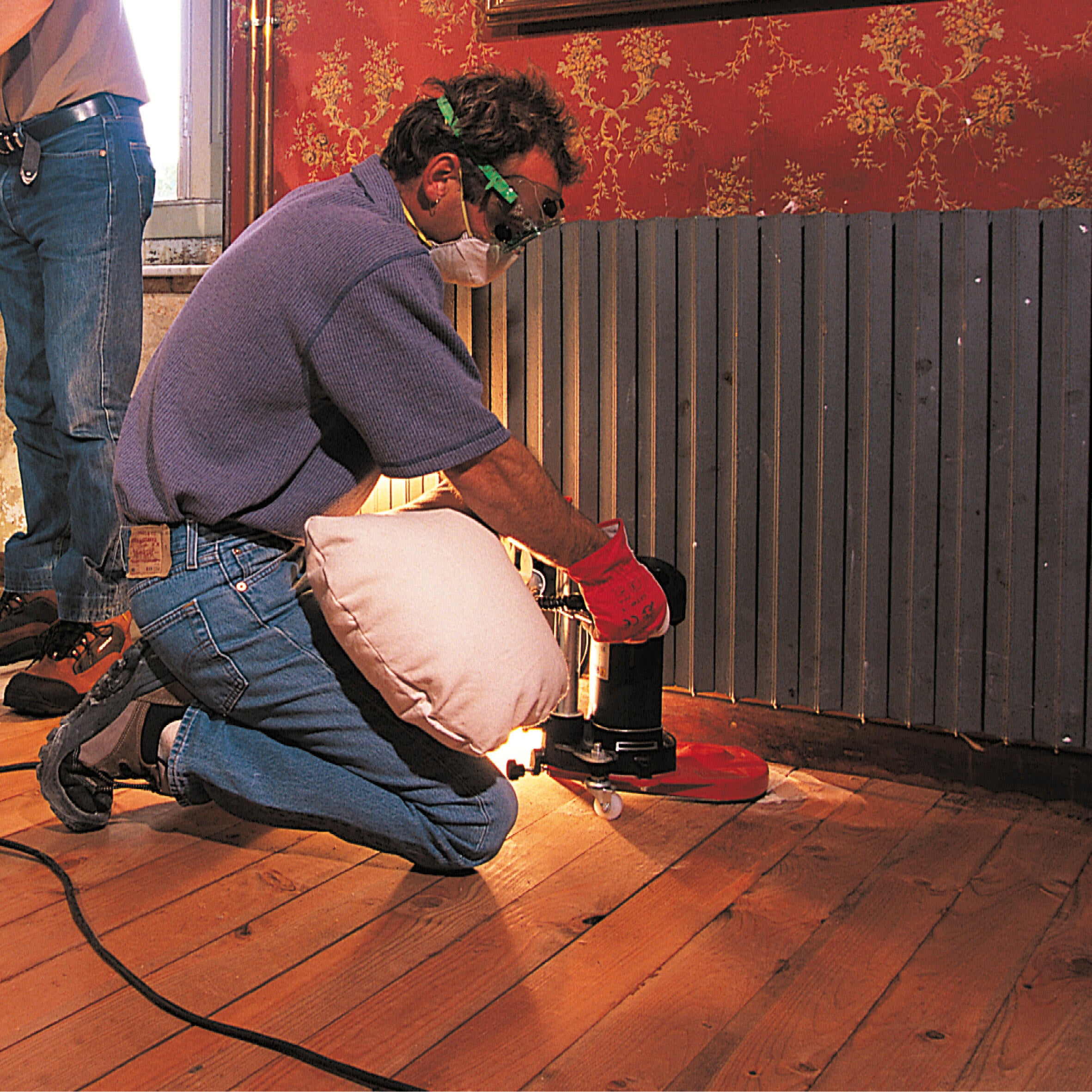 Location de ponceuse bordureuse à parquet, diamètre 150 mm, LOXAM - 2