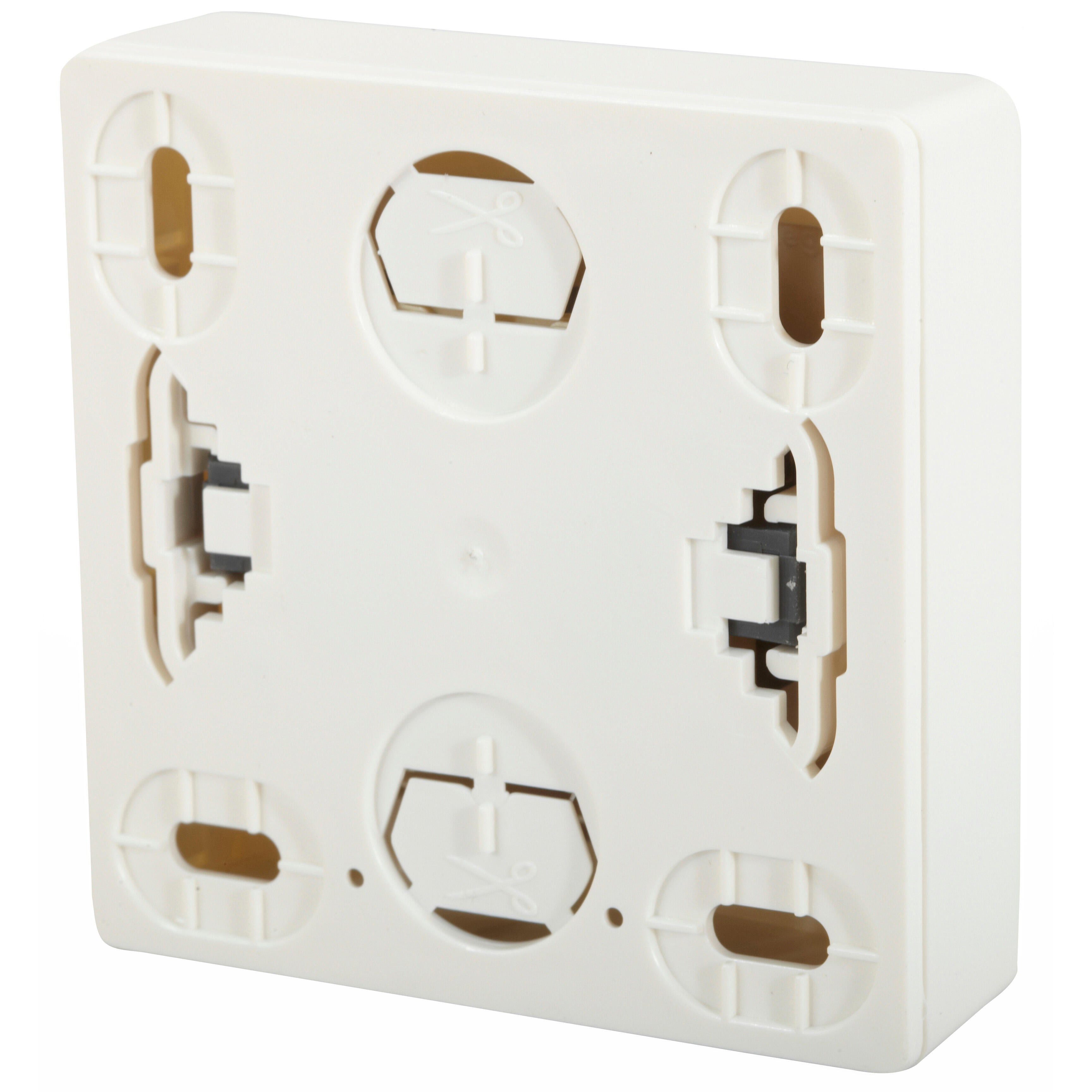 Interrupteur va-et-vient saillie complet, LEGRAND Asl, blanc - 4