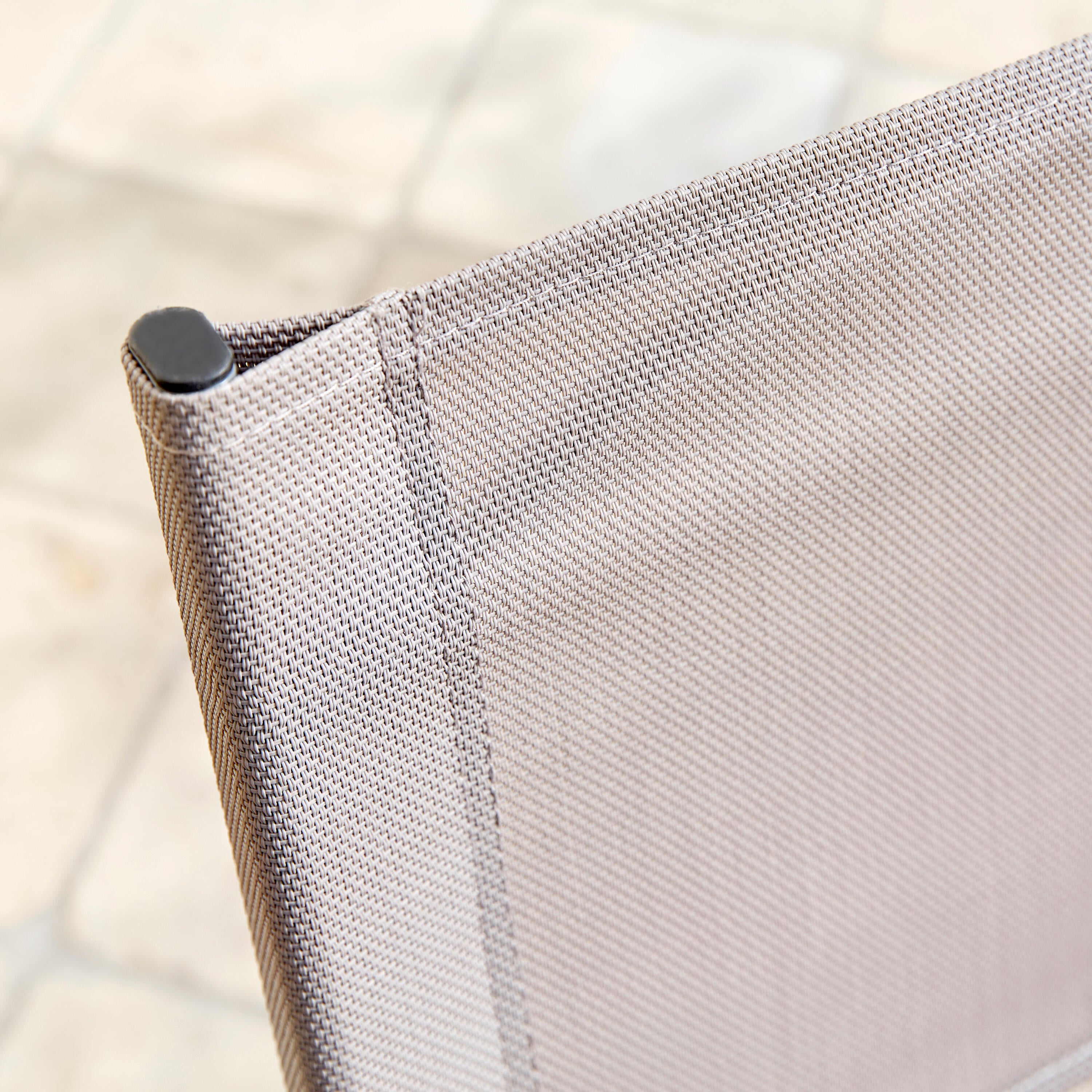 Chaise de jardin NATERIAL Emys en acier gris - 3