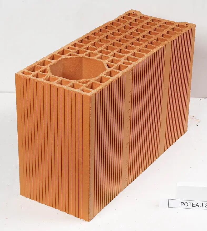 Brique BGV Poteau Terre Cuite P 50 X H 31 4 X Ep 20 Cm BIO BRIC Leroy brique-bgv-poteau-terre-cuite-p-50-x-h-31-4-x-ep-20-cm-bio-bric-leroy