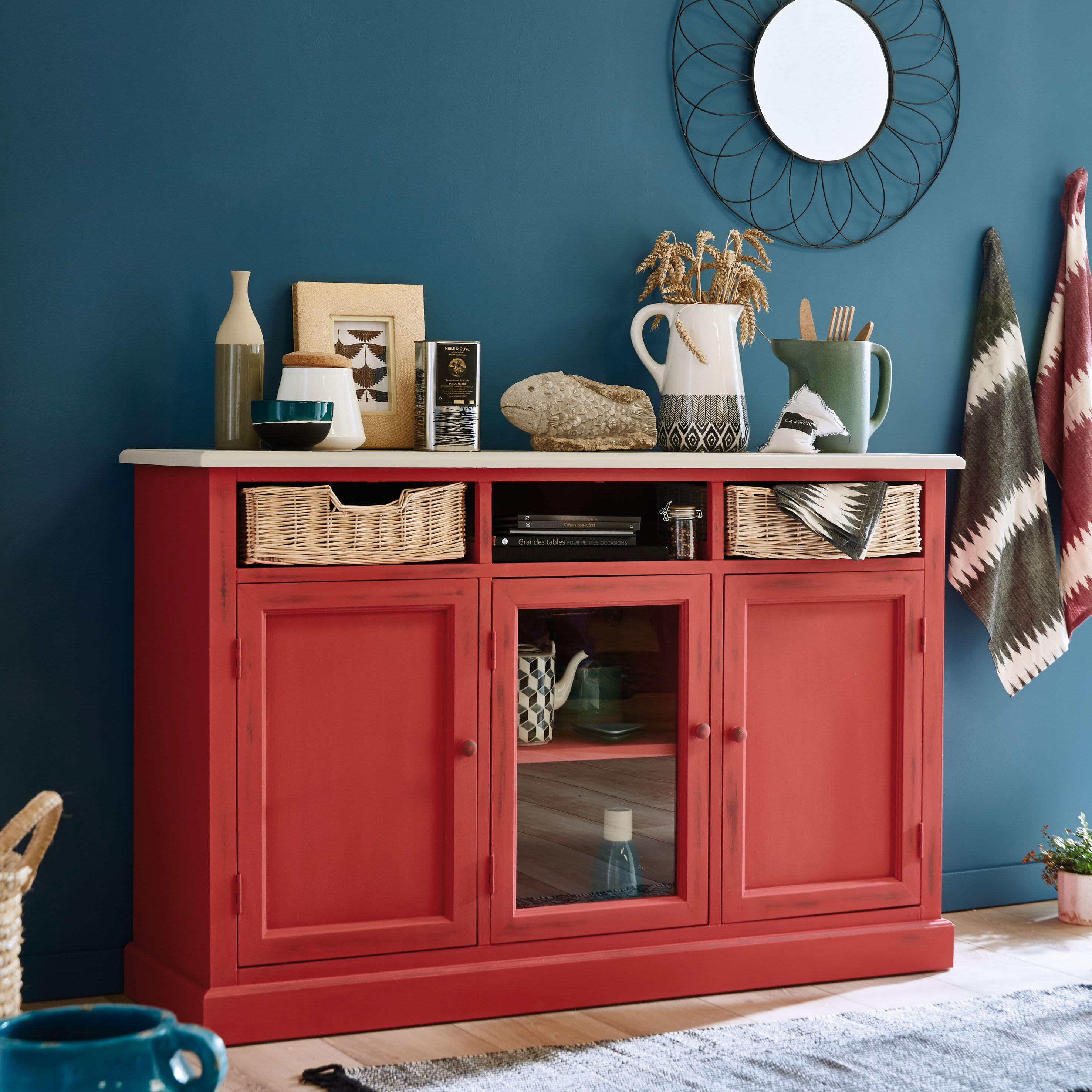 Peinture meuble et boiserie Charme ID cerise mat 0.5L - 3