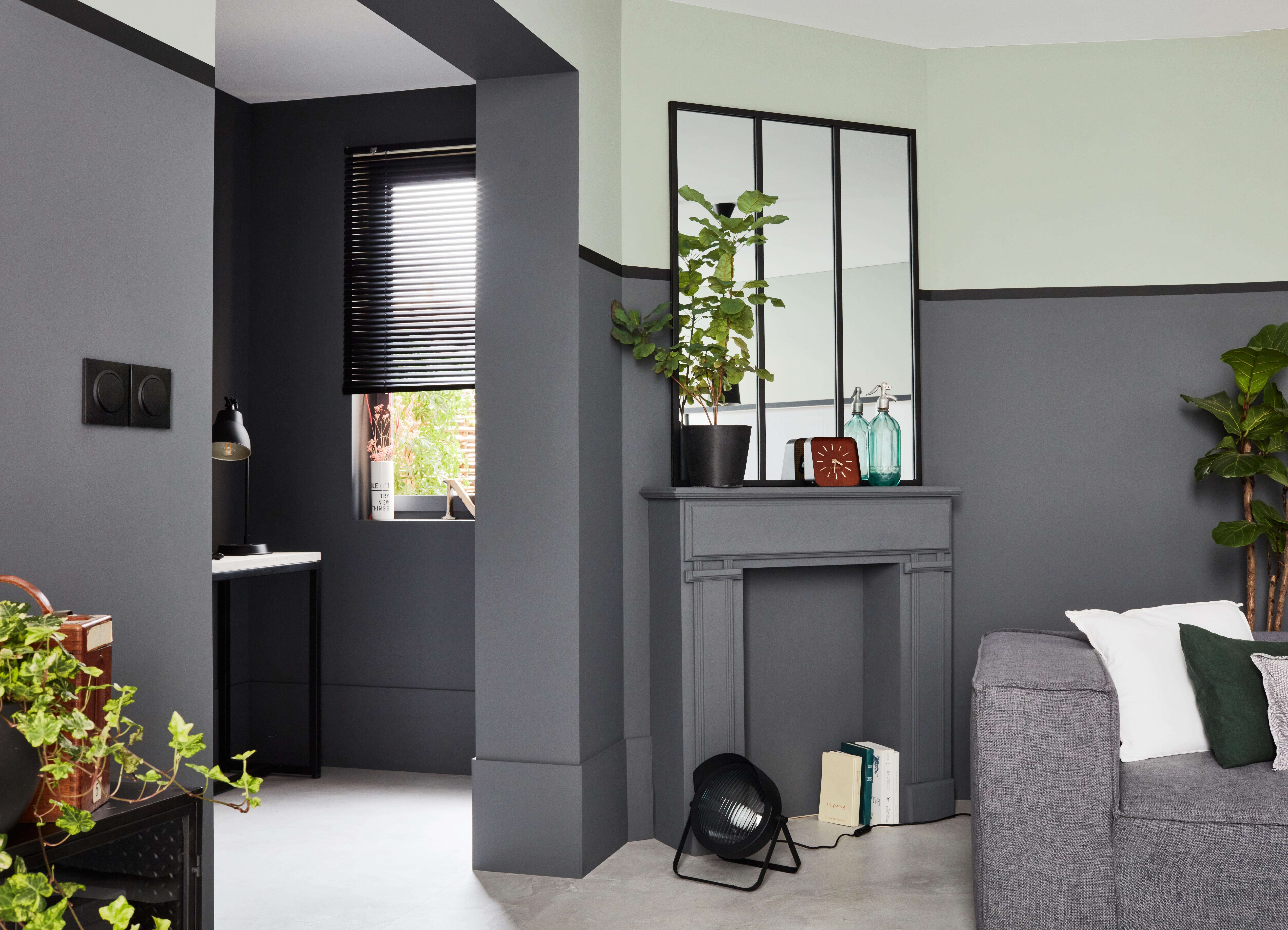 Interrupteur va-et-vient Dooxie,LEGRAND noir - 2