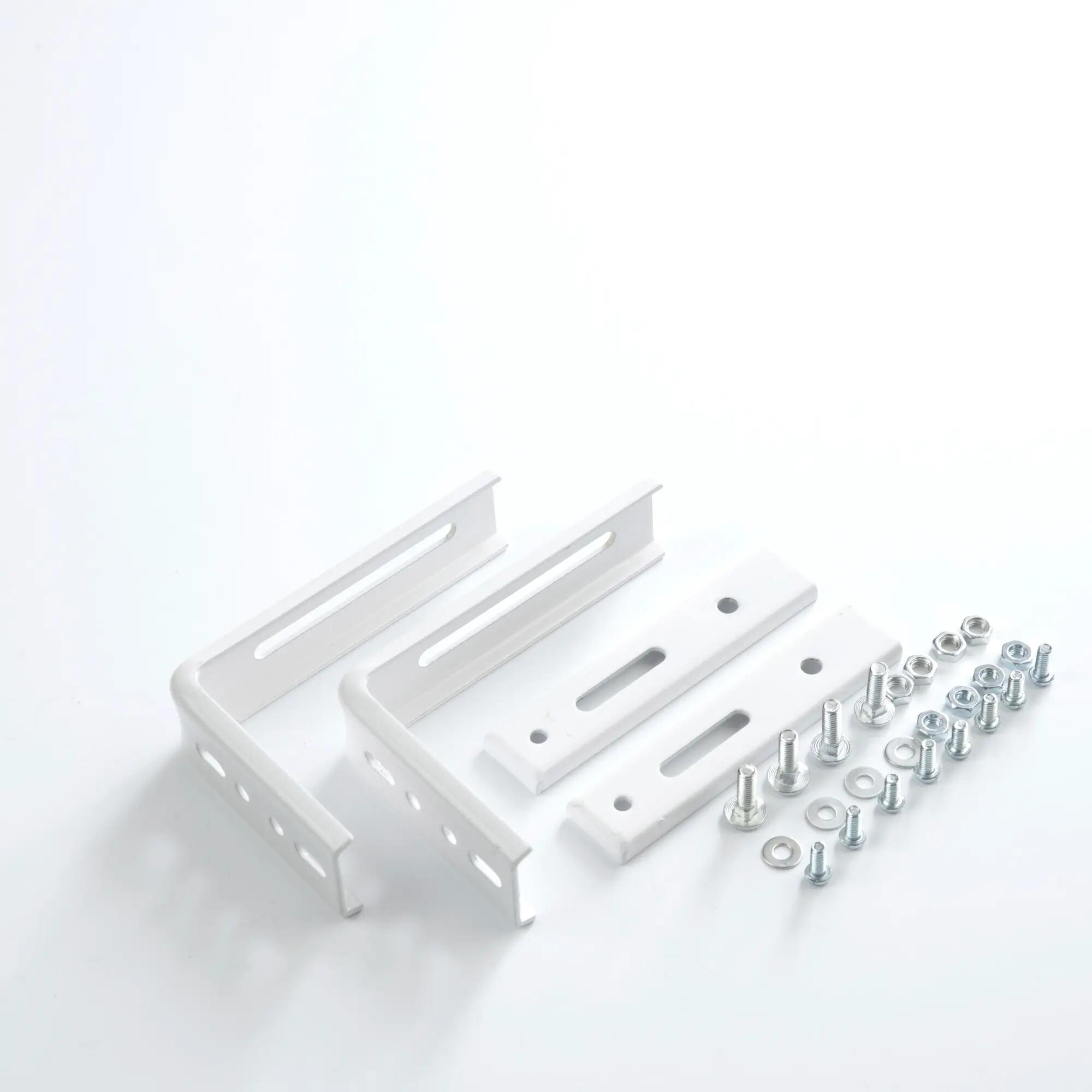 Lot de 2 équerres murales blanc pour tout type de store, 6 à 16 cm - 3