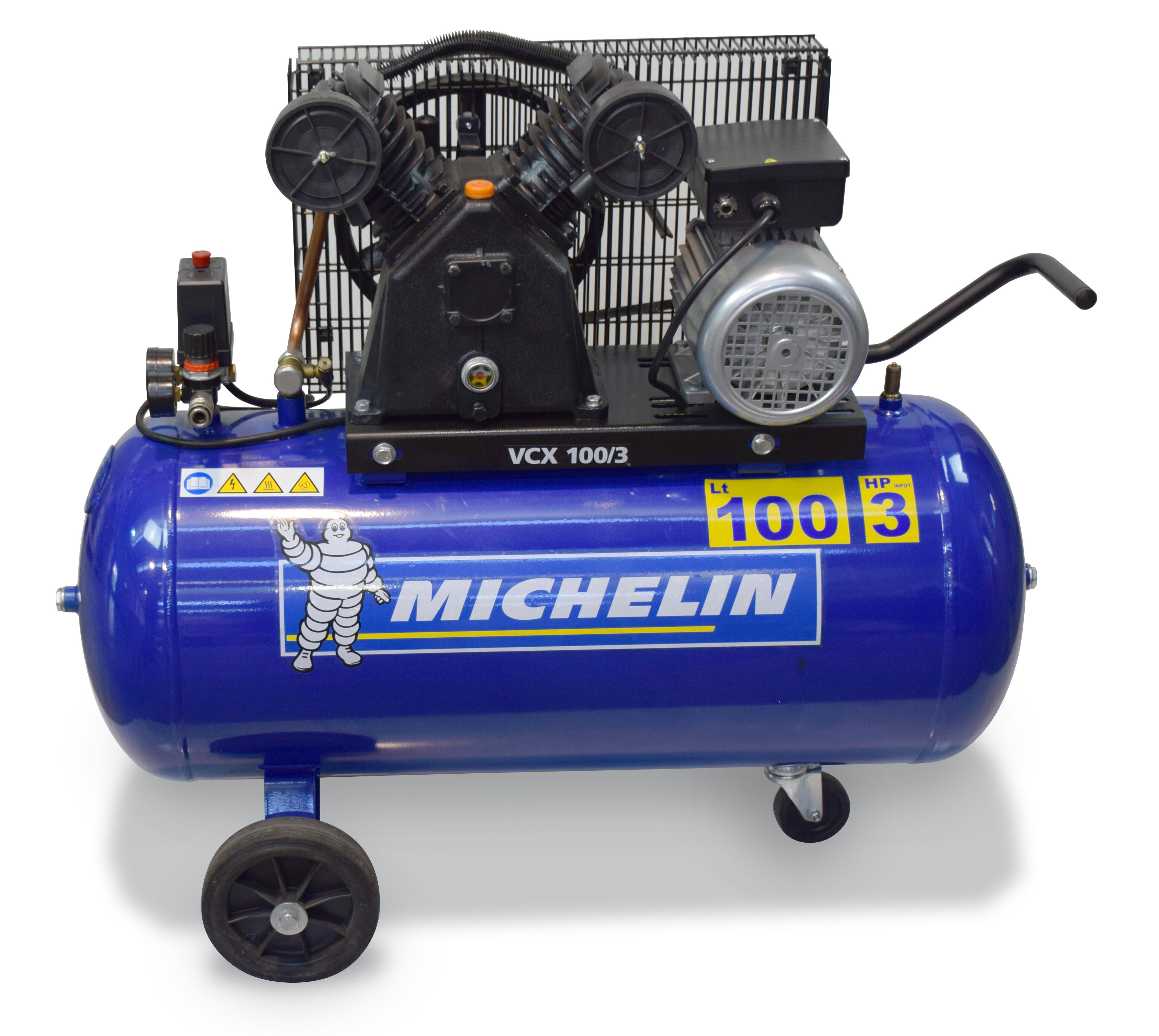 Compresseur de chantier MICHELIN 100 l 3 cv VCX100 230 V Leroy Merlin — free download