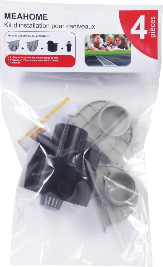 Kit d'installation pour caniveau MEAHOME classic