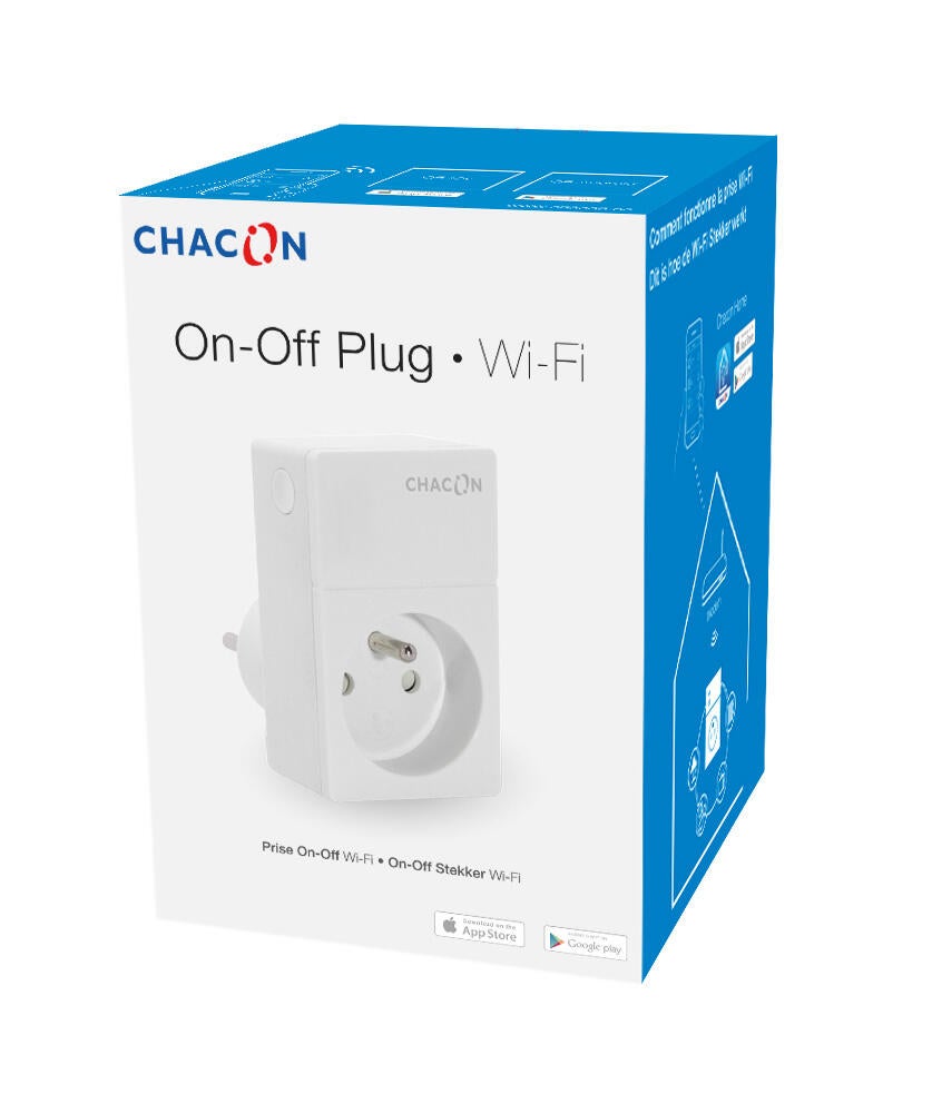 Prise wifi intérieur CHACON, 3500 W - 3