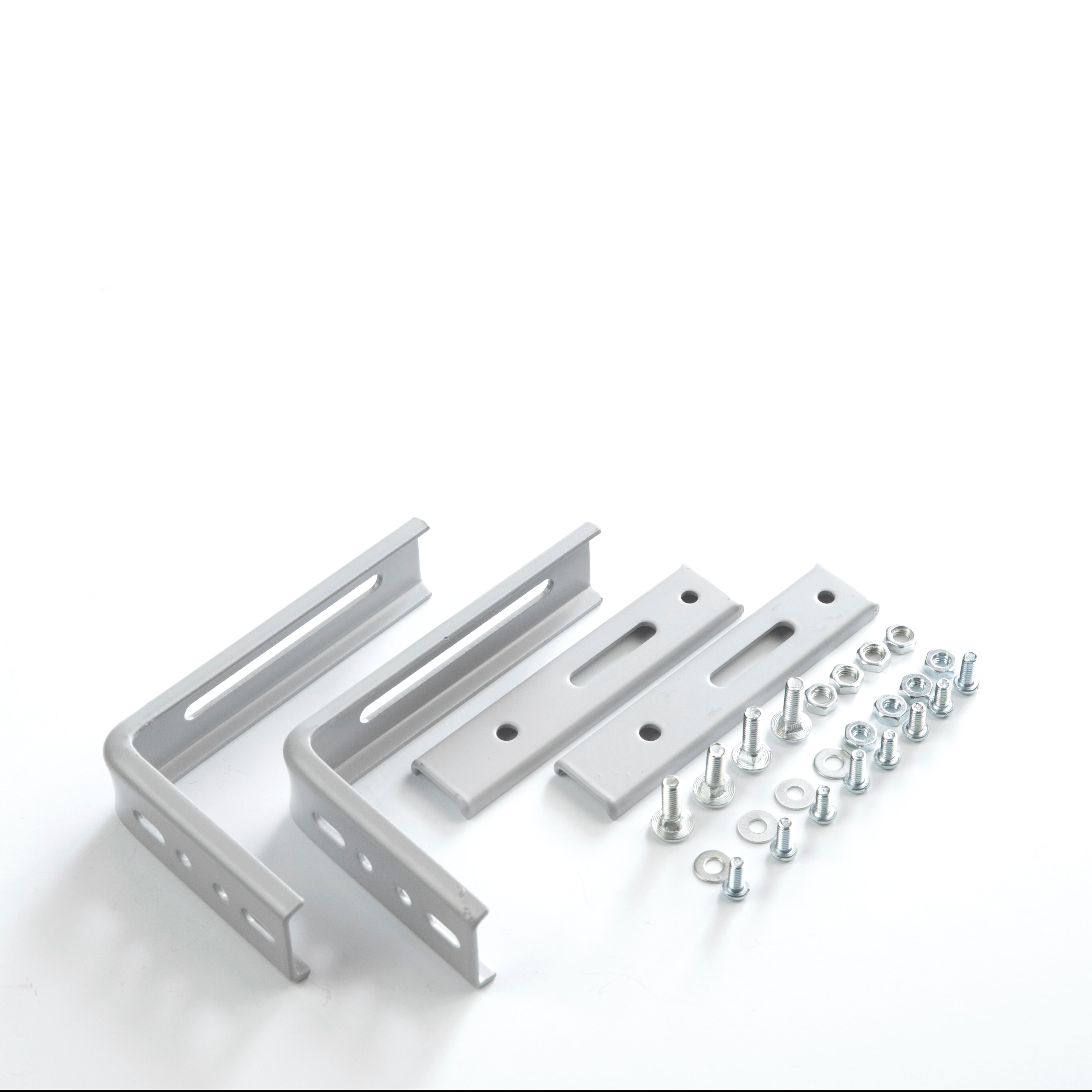 Lot de 2 équerres murales gris pour tout type de store, 6 à 16 cm - 2