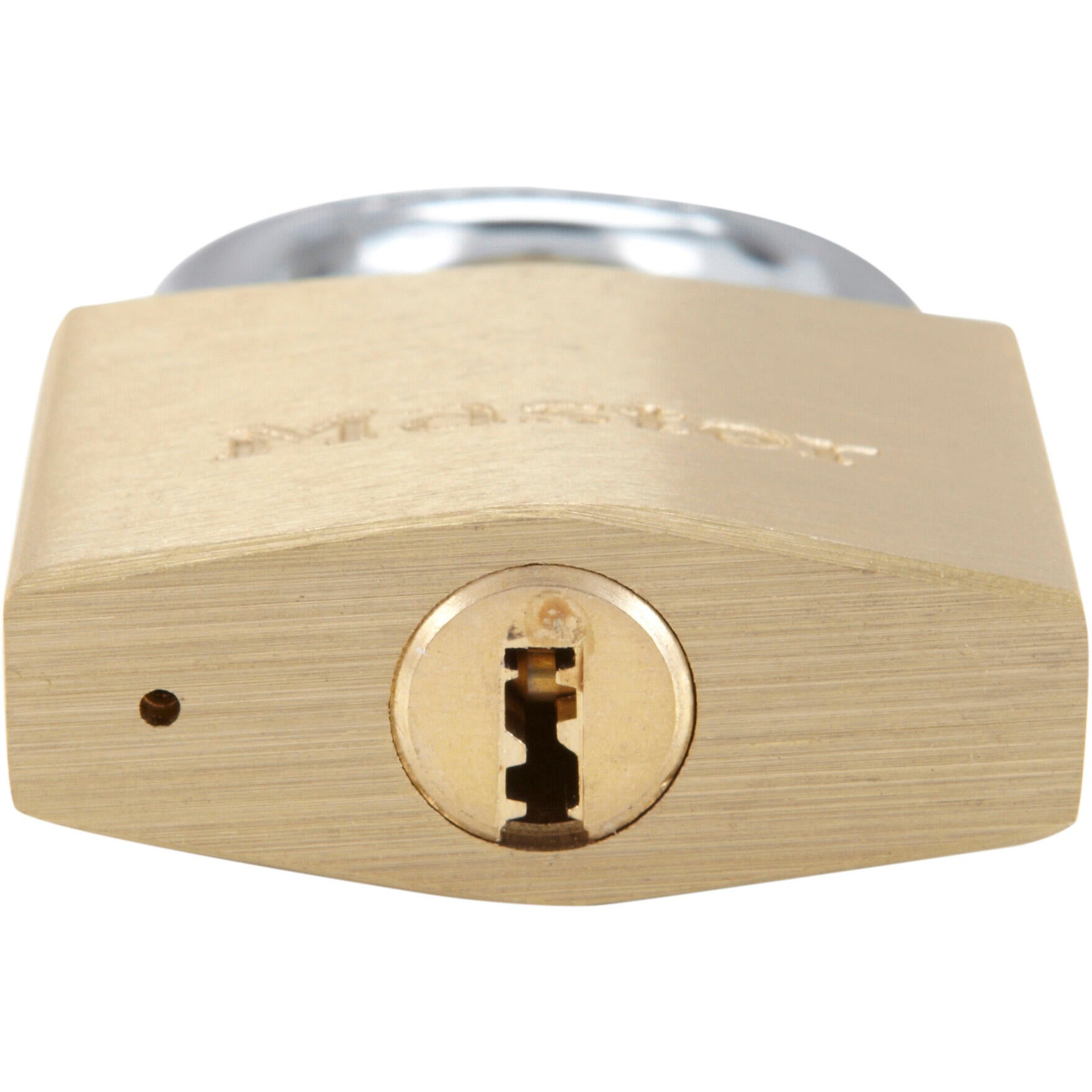Master Lock 2940EURD Cadenas à Clé Extra Fin en Laiton, Doré, 6,2 x 4 x 1,6 cm - 2