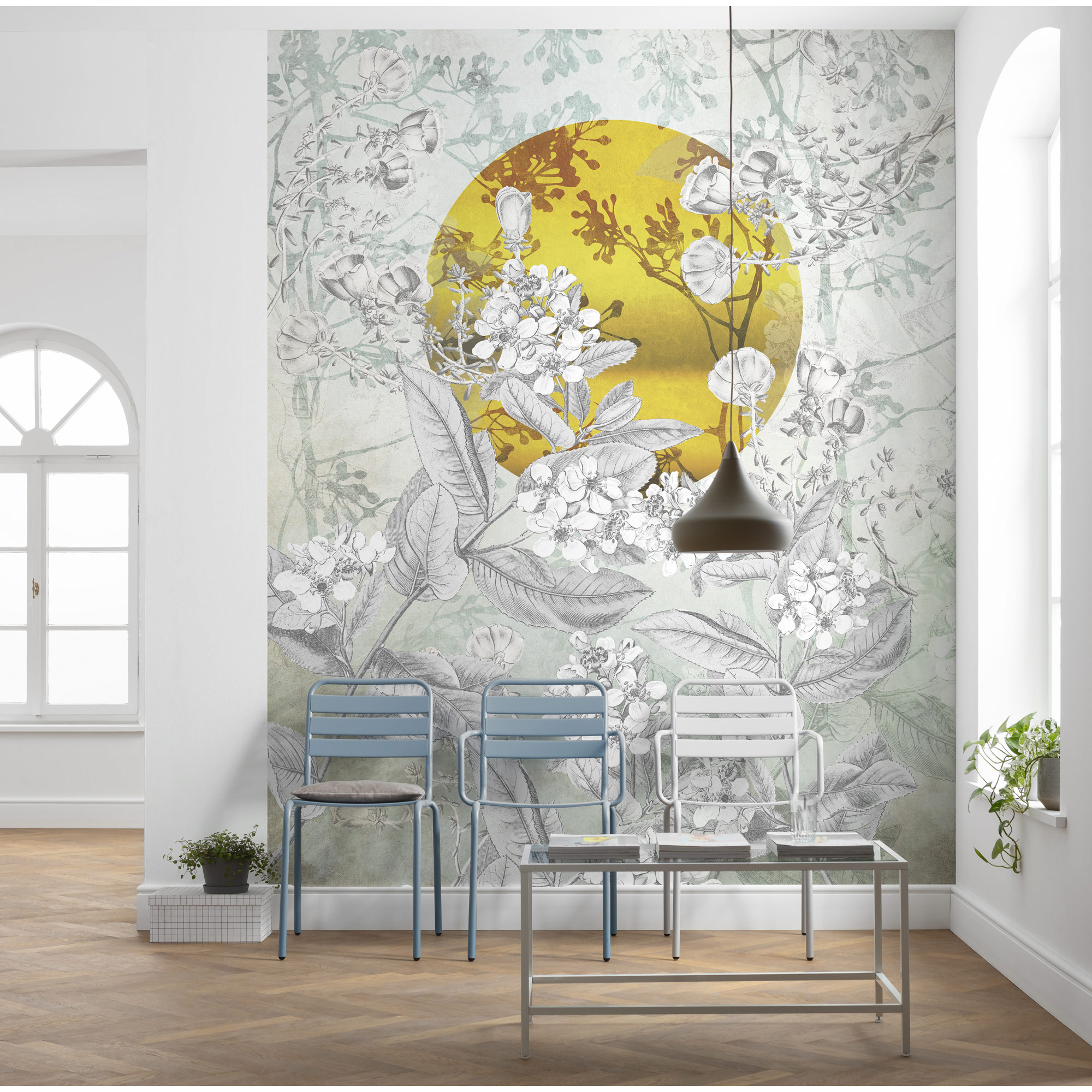 Papier peint panoramique loki jaune / doré l.200 x H.250 cm | Leroy Merlin Papier peint panoramique loki jaune / doré l.200 x H.250 cm | Leroy Merlin