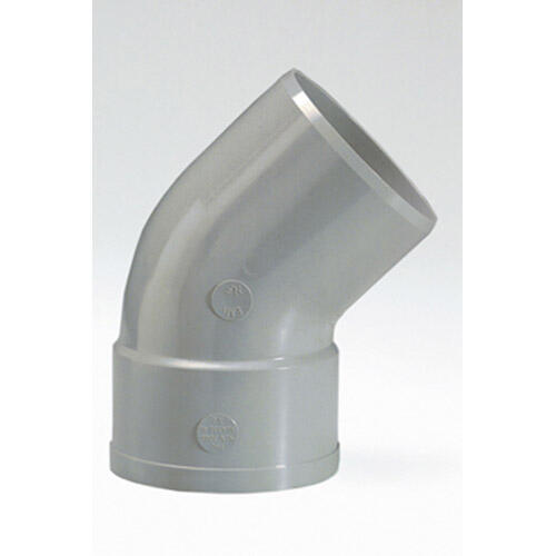 Coude 67°30 en pvc à coller, femelle / mâle, D.40 - 3