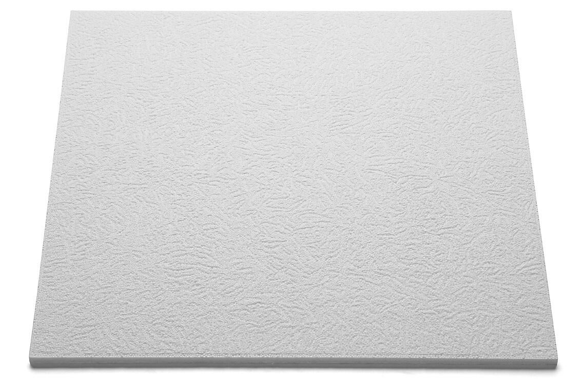 Lot de 8 dalles décoratives de plafond T140 polymère expansé 10 mm, L — free download