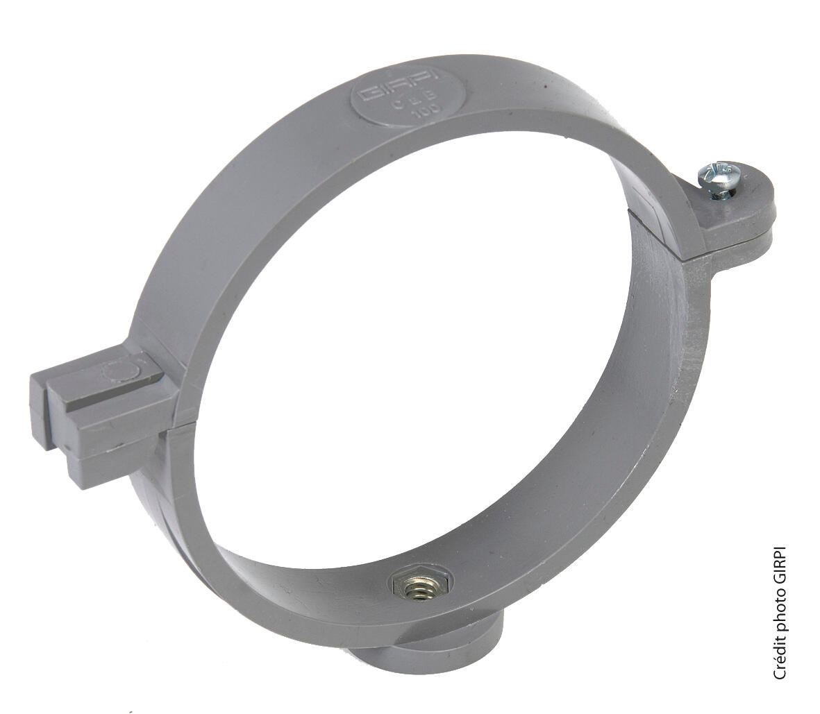 Collier de fixation pvc Diam.125 mm GIRPI - 3