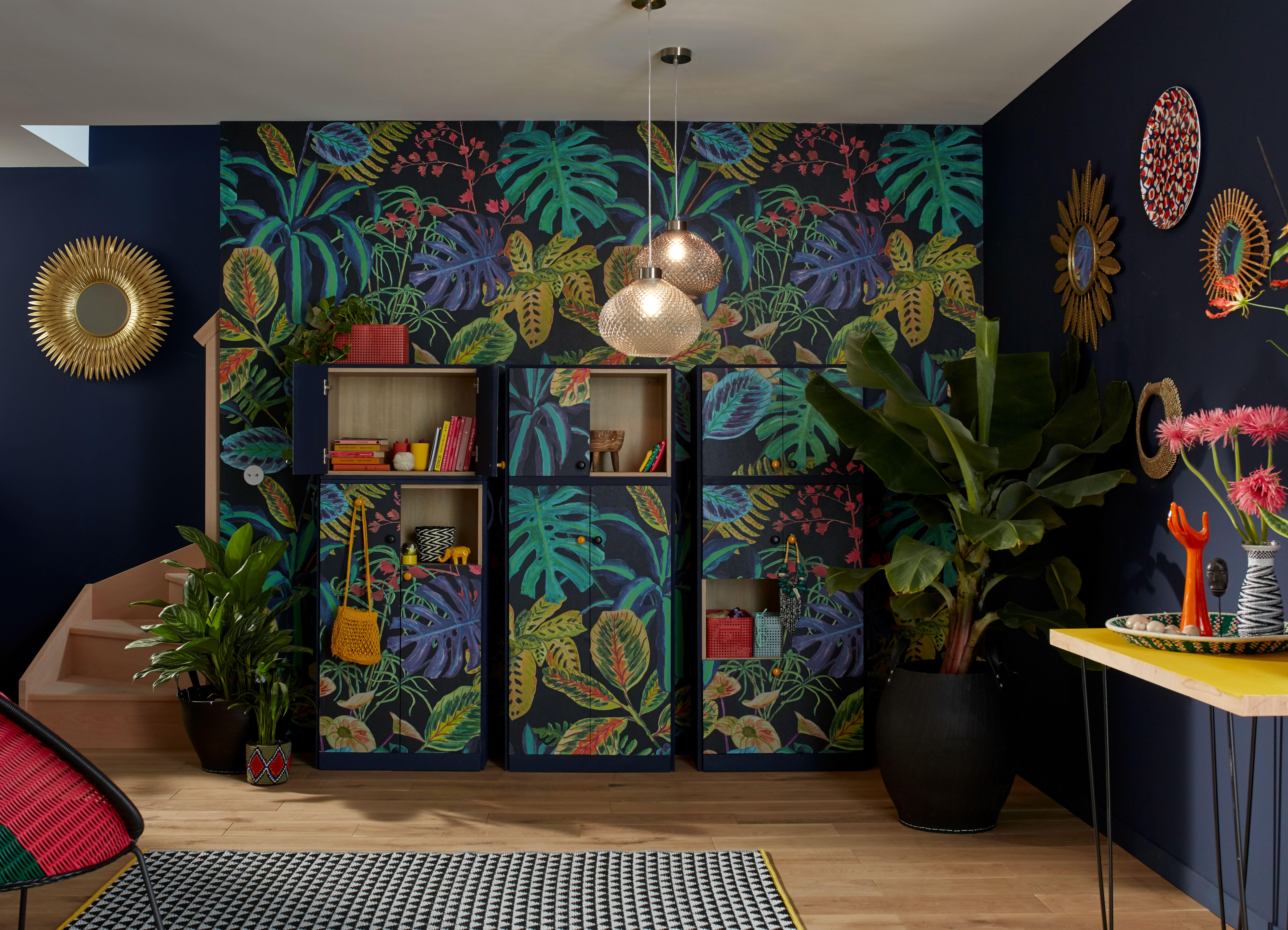 Panier à bûches noir DIXNEUF Naxos l.50 x H.50 cm - 4