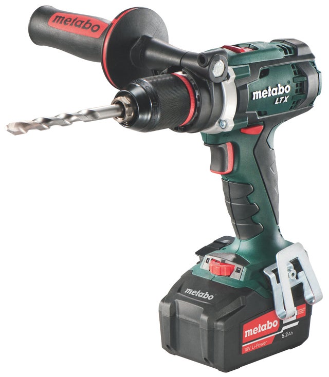 Perceuse sans fil METABO 18 V 5.2 Ah, 2 batteries BS18LTX