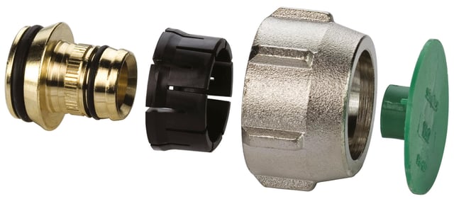 Raccord PER pour radiateur 6 connexions en cuivre EQUATION, diamètre 13/16