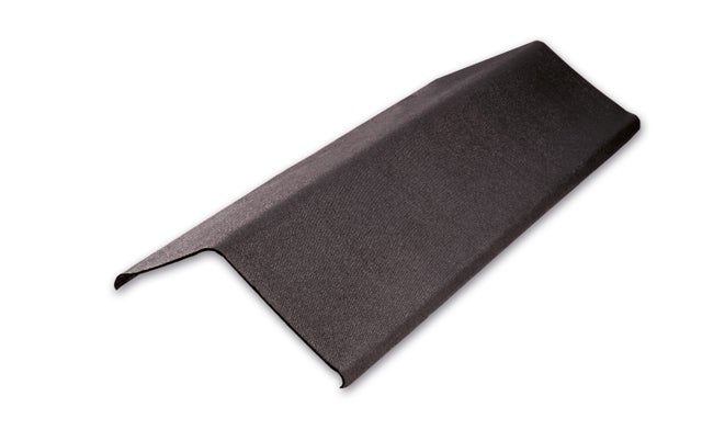 Rive asymétrique noire intense pour plaques easyfixe/easyline ONDULINE 1m