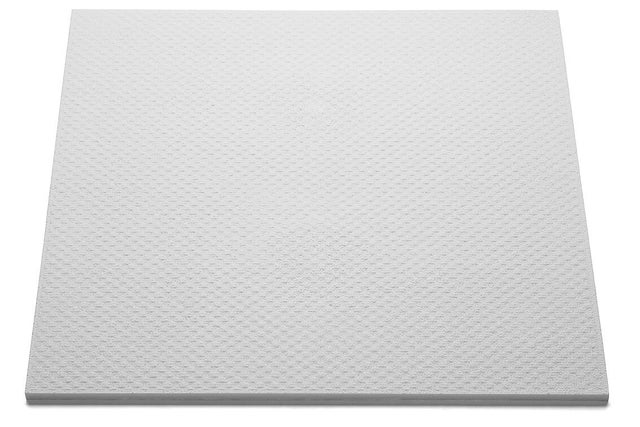 Lot de 8 dalles décoratives de plafond T141 polymère expansé 10 mm, L.50xl.50 cm