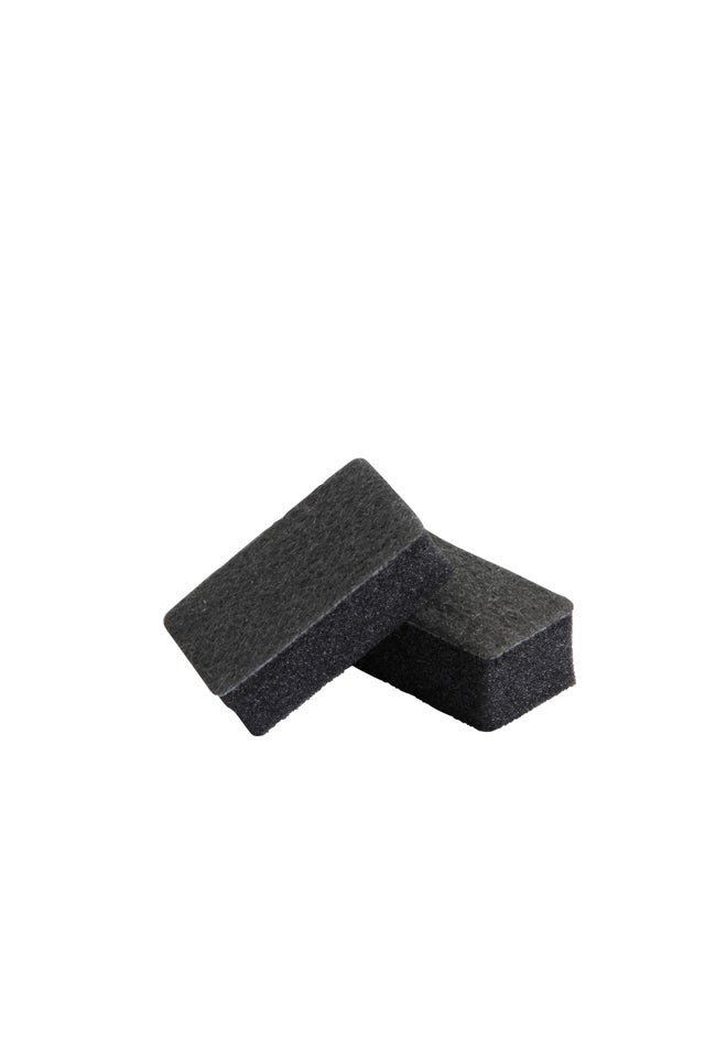 Lot de 2 éponges en laine d'acier pour nettoyage vitre Aduro