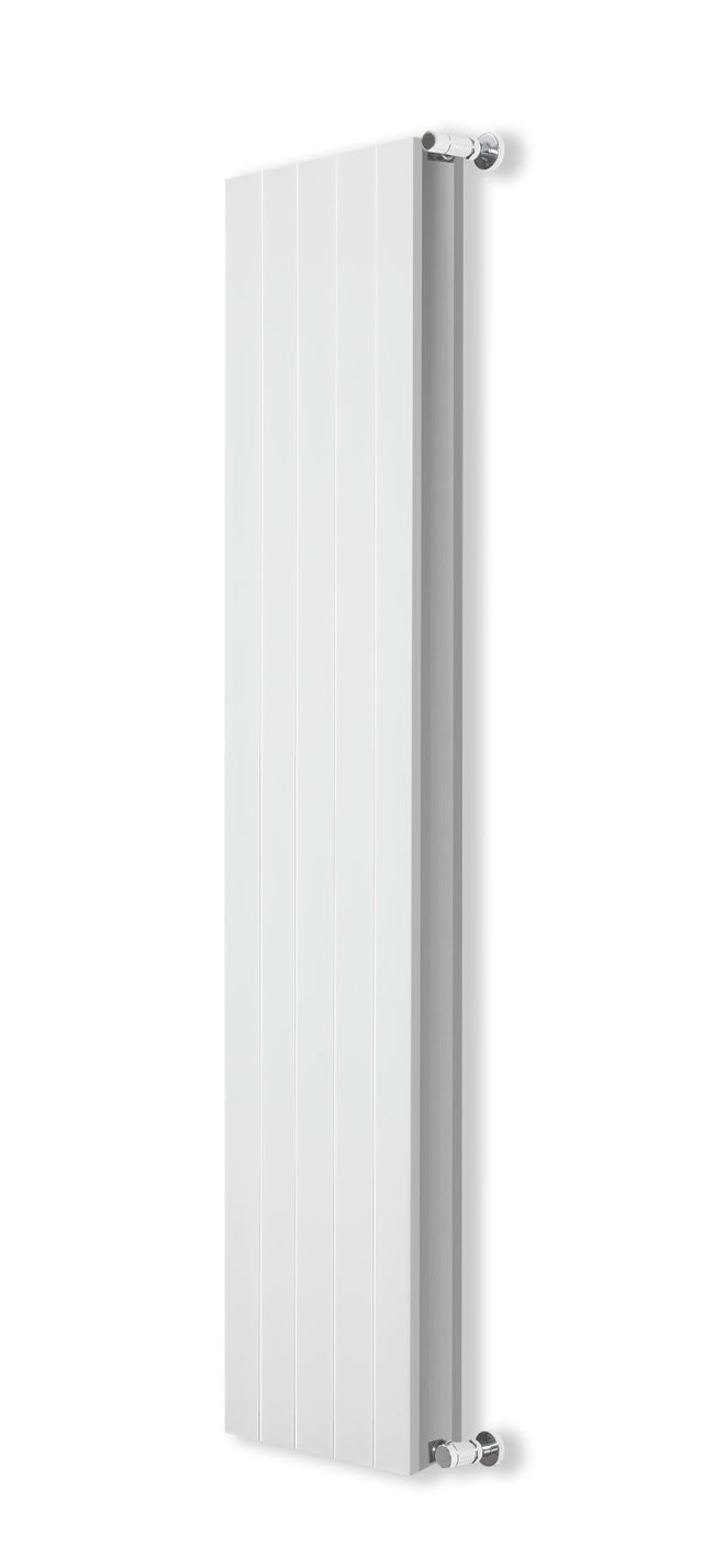 Radiateur eau chaude vertical Fly blanc, 1507W H.182.6 x l.40 cm