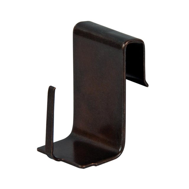 Staffa 8/10mm bronzo lucido, 4 pezzi
