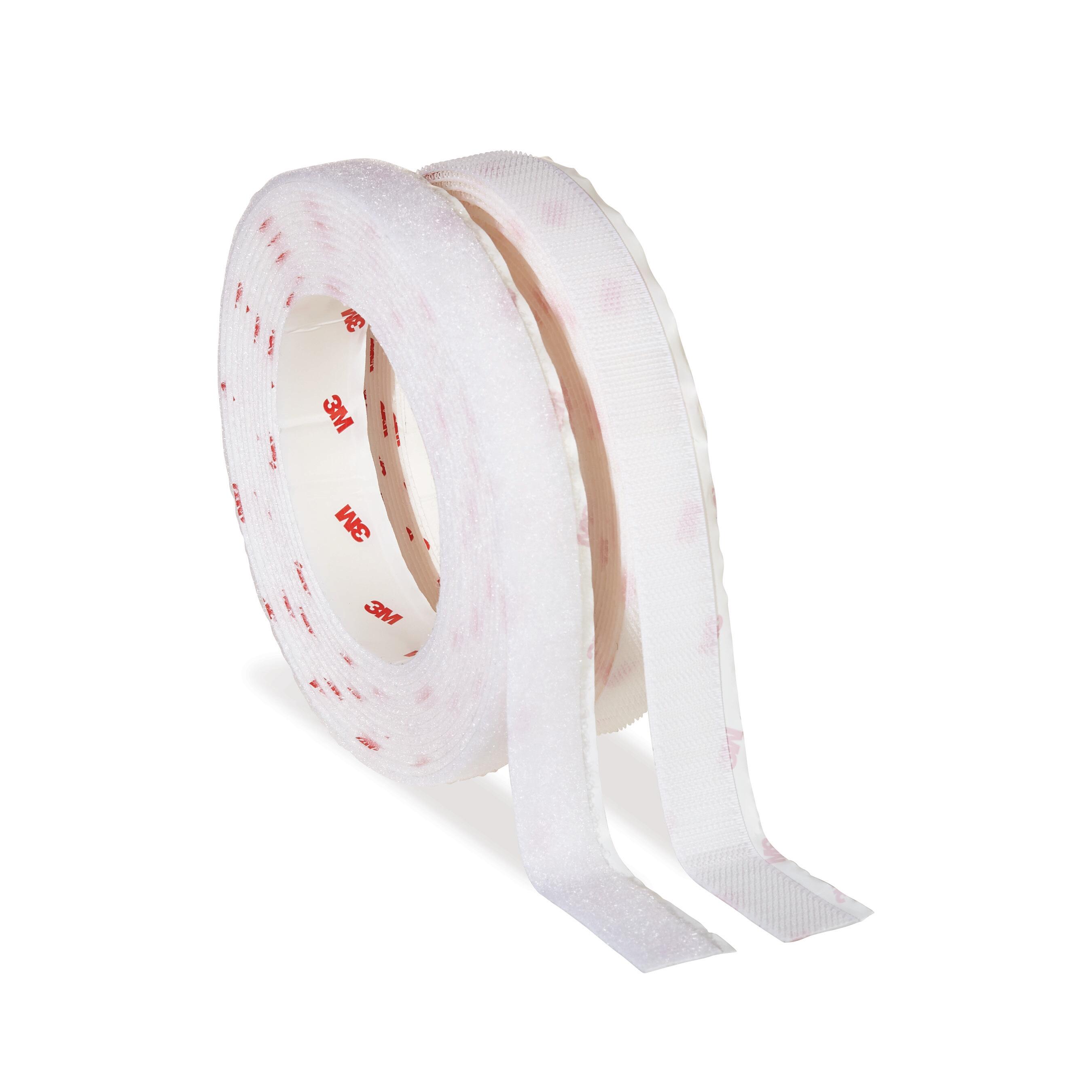 Lot de 2 systèmes de fixation en scratch blanc intérieur SCOTCH L.4500 x l.19 mm - 2