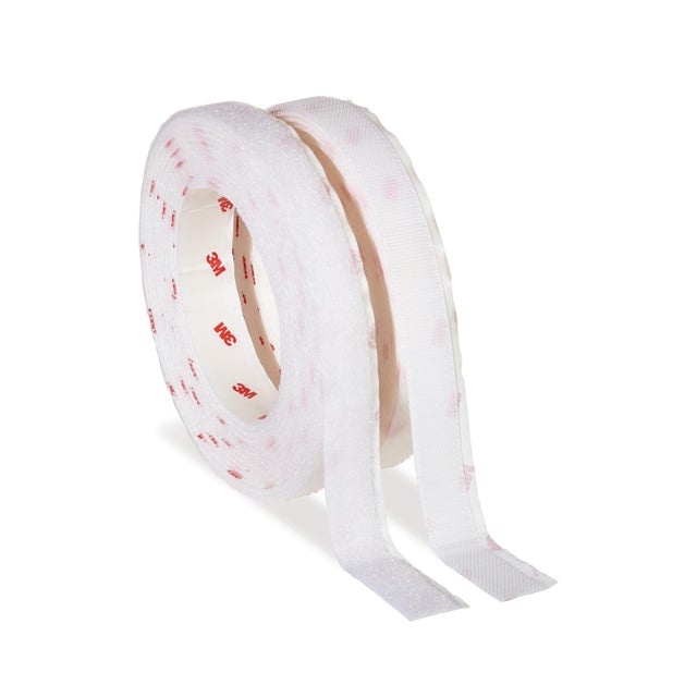 Sistema di fissaggio a strappo SCOTCH L4500x19 mm in poliammide bianco, 2 pezzi