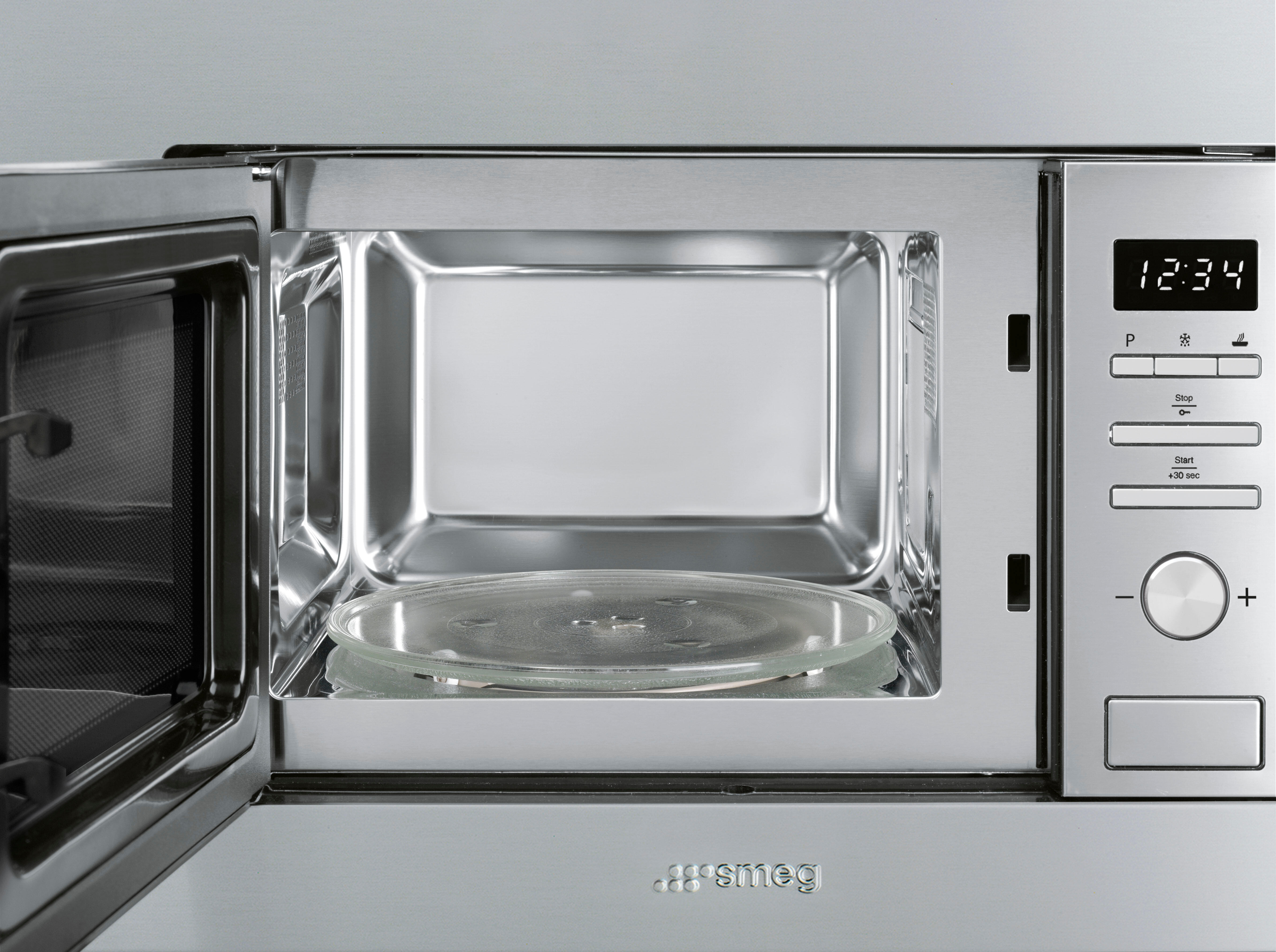 Micro-ondes grill intégrable 17 Litres SMEG FMI017X Inox - 2