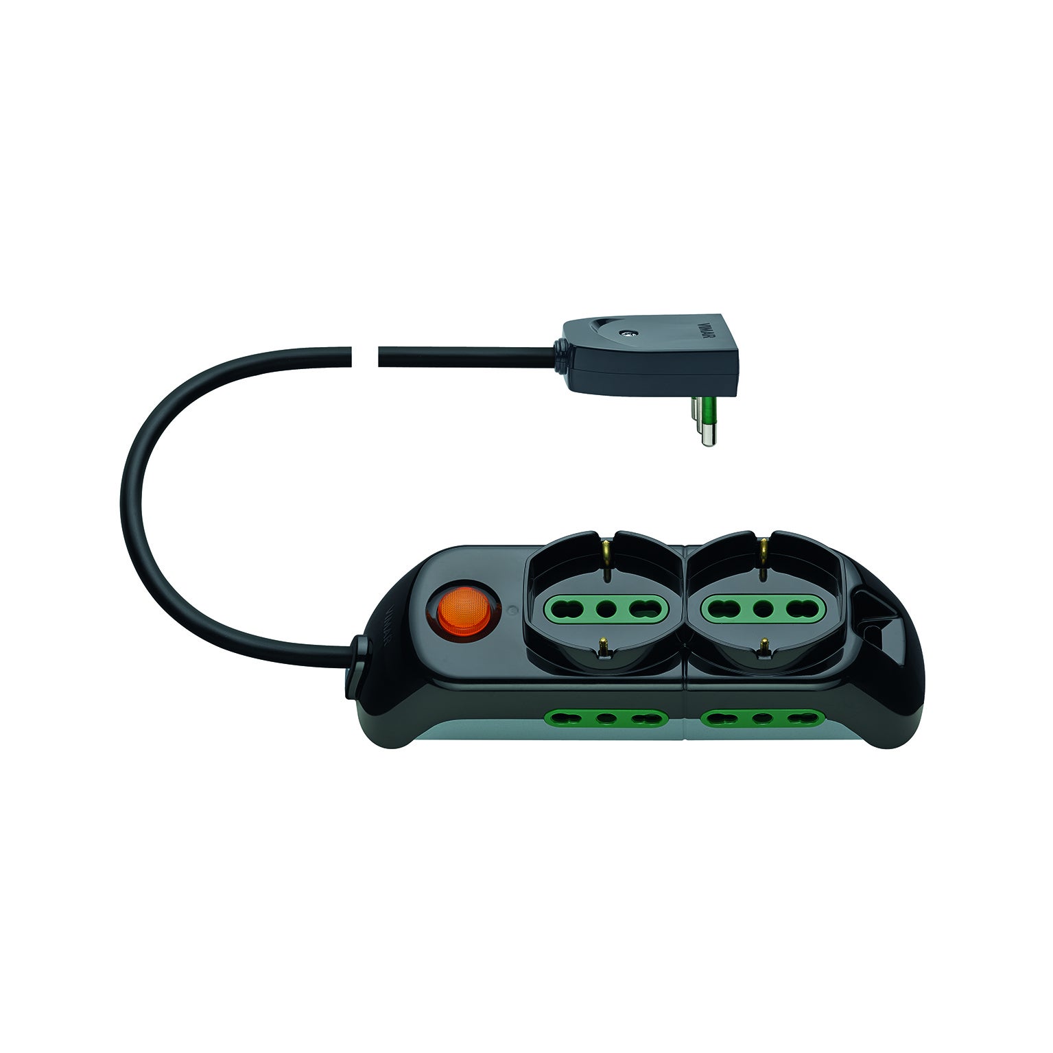 Multipresa Electraline Senza Cavo - 4 Prese Universali, Nero - Foto 11