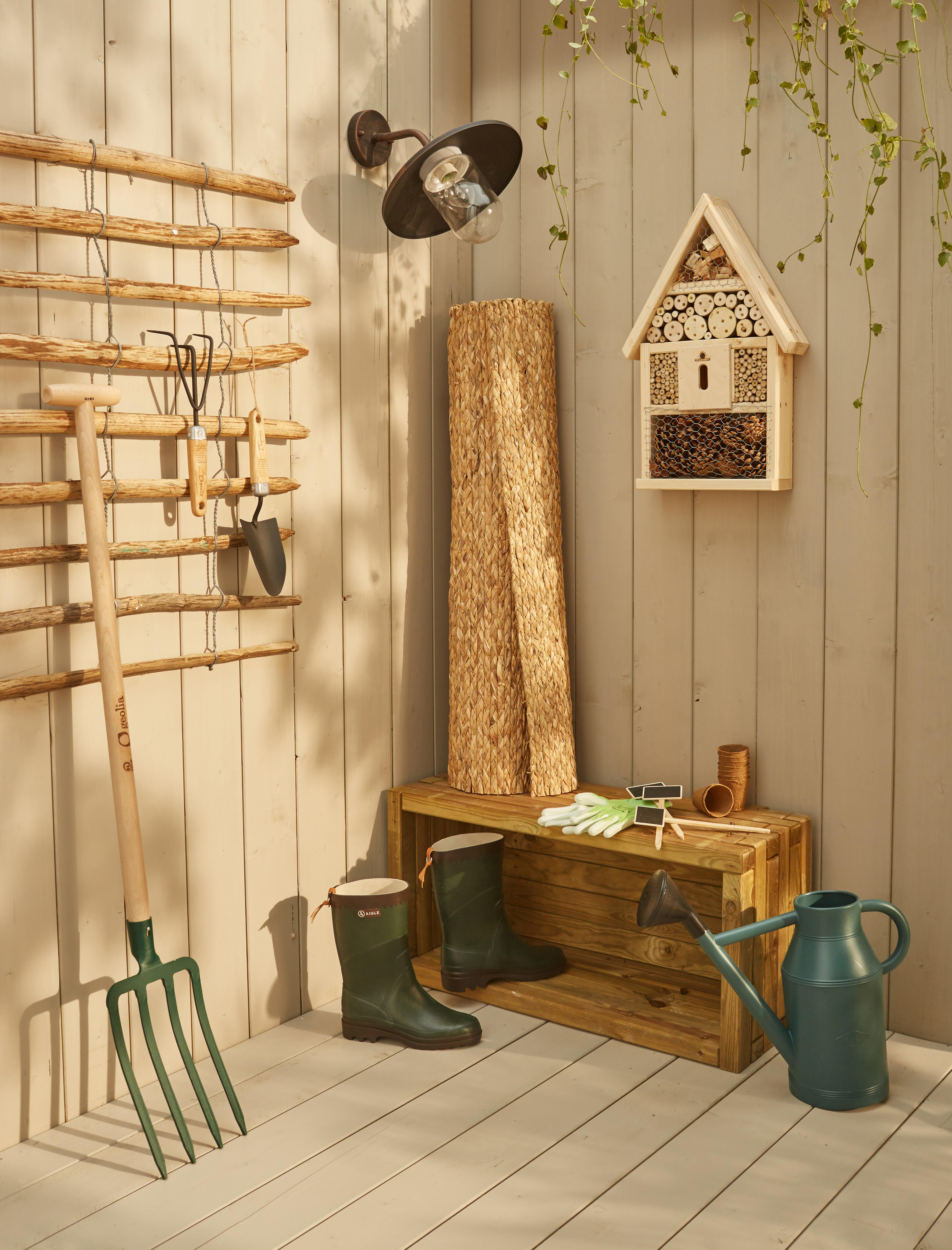 Demi-botte Caoutchouc et néoprène AIGLE Jardin, vert, taille 39