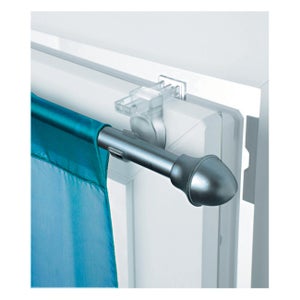 Asta Per Tende Regolabile Bianca - Da 71 A 210cm Per Finestre - Foto 5