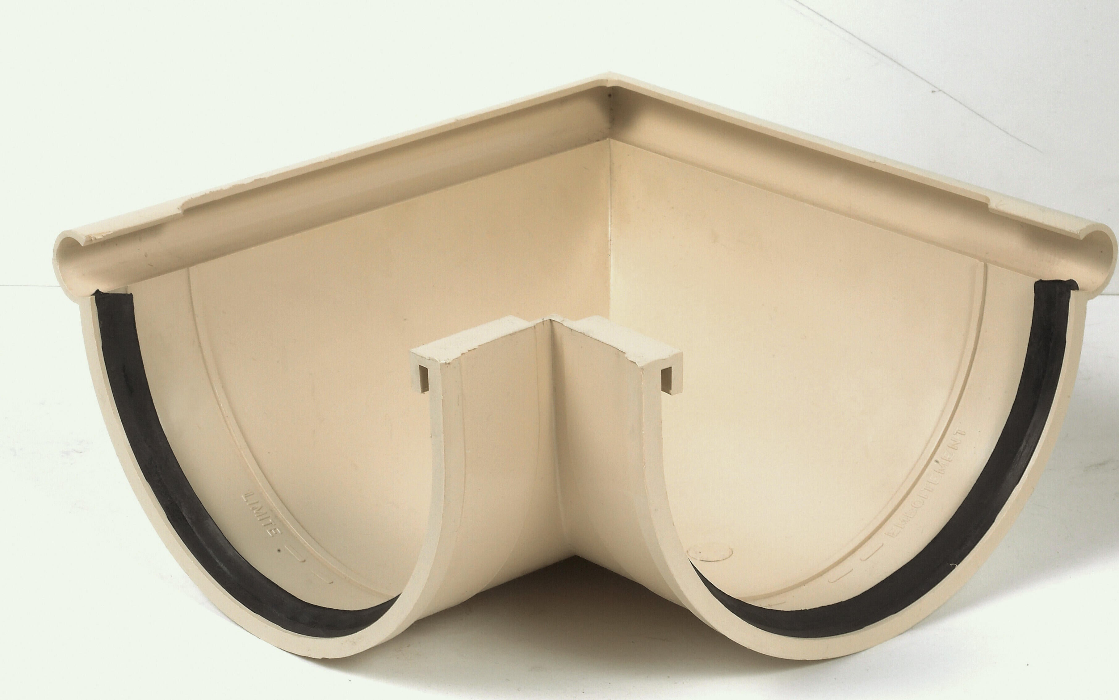 Angle extérieur à joint pvc sable GIRPI, Dév.33 cm - 2
