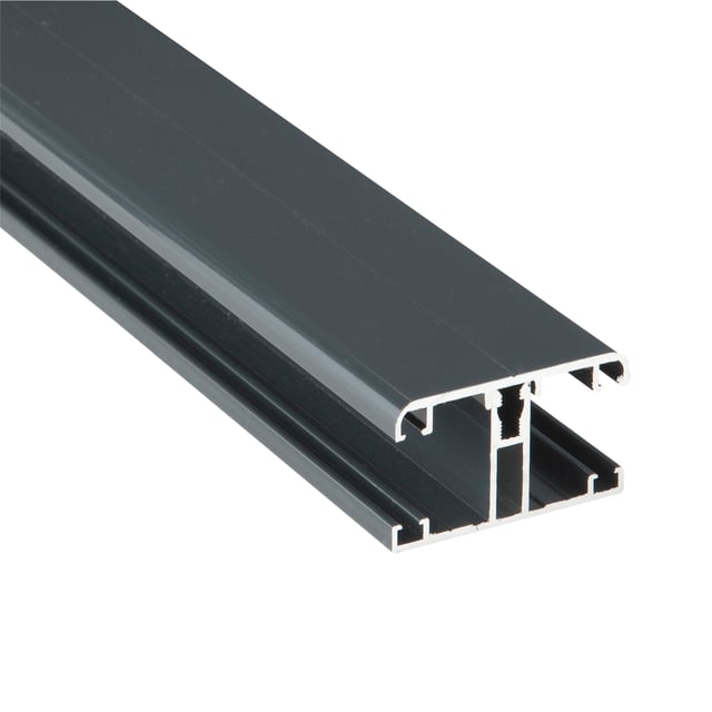 Profil jonction pour plaque ep. 16/32 mm Profil jonction gris 3m ep16-32mm gris,