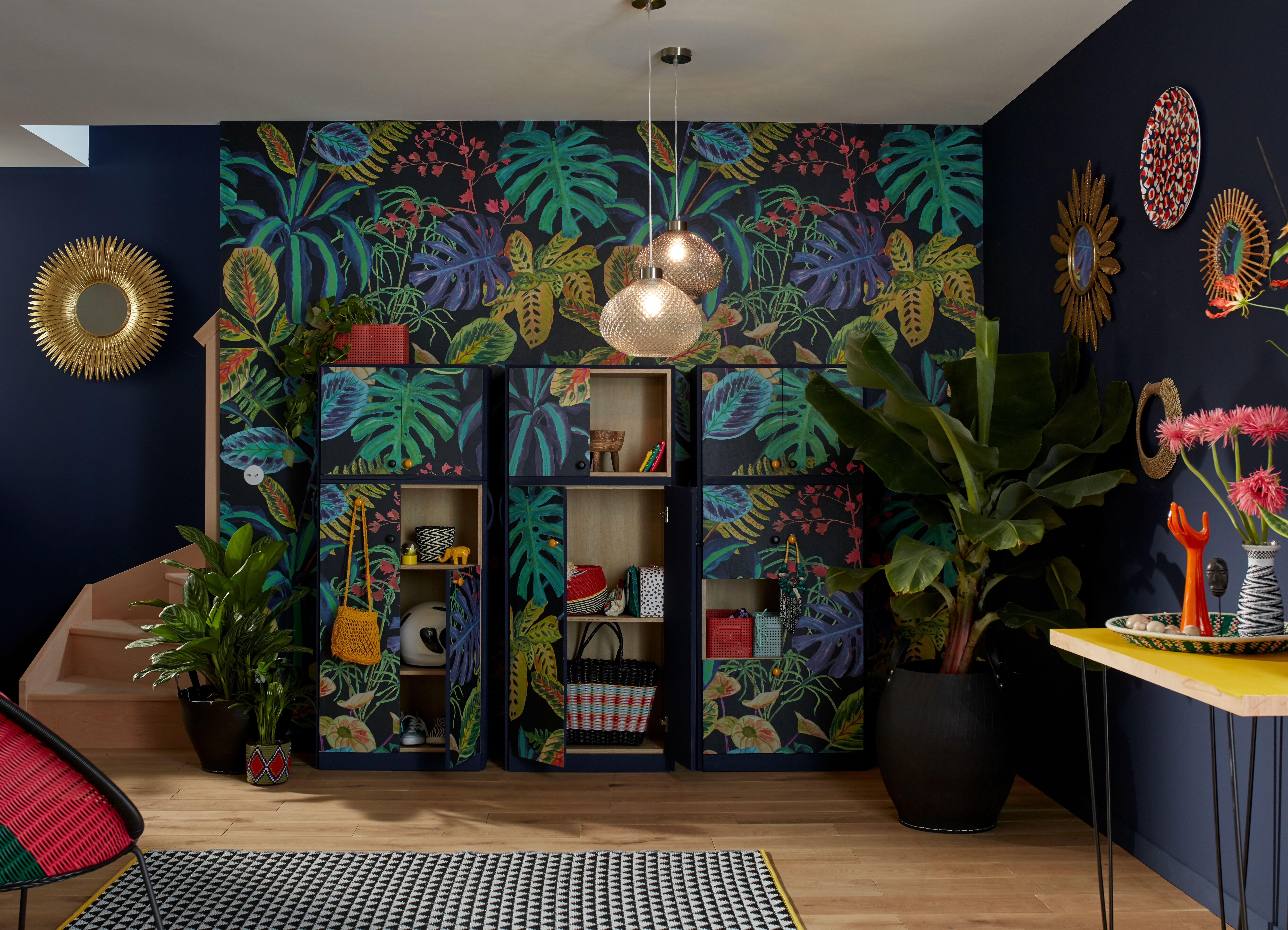 Panier à bûches noir DIXNEUF Naxos l.50 x H.50 cm - 3