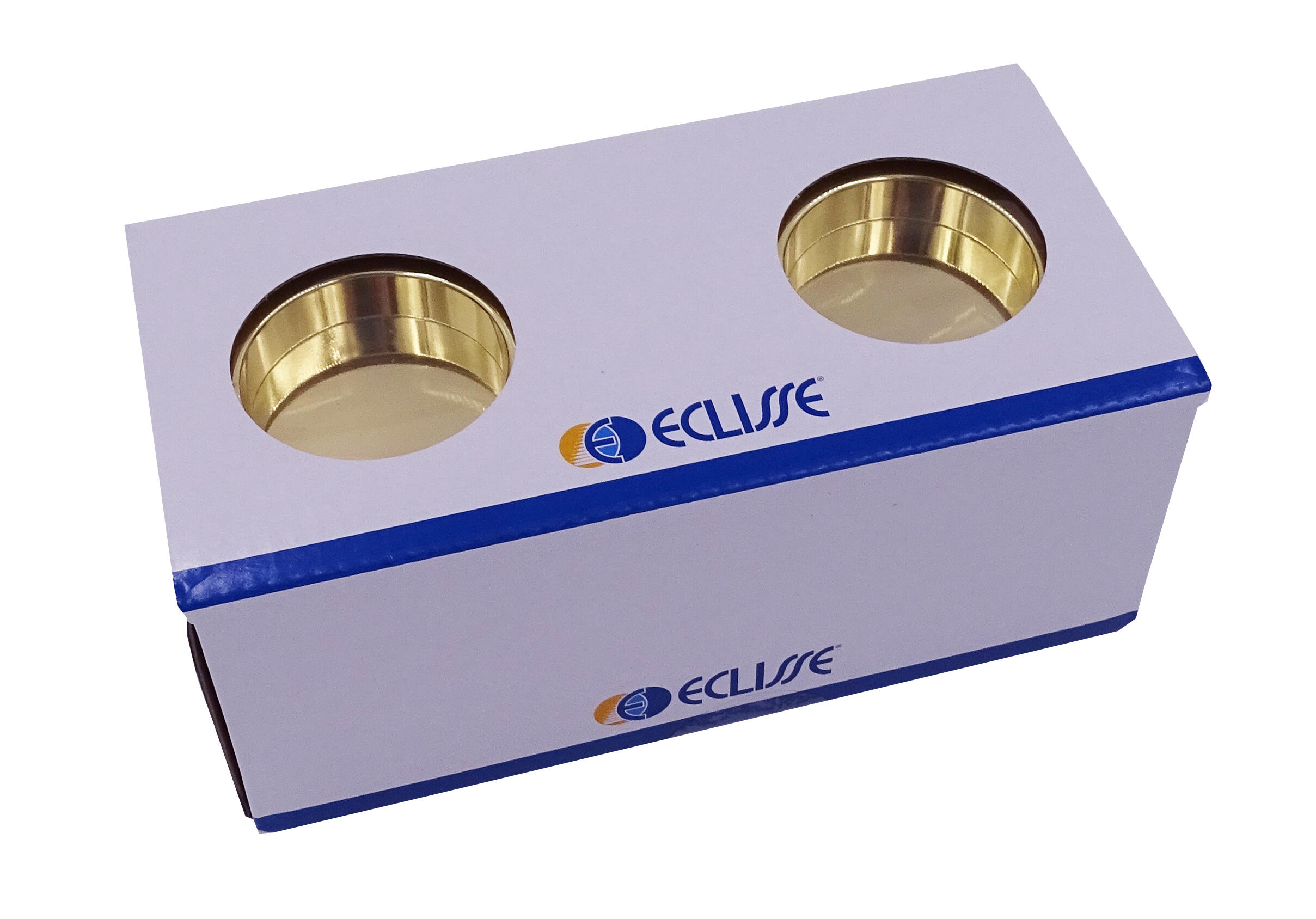 Poignée cuvette laiton pour porte coulissante bois ECLISSE - 2