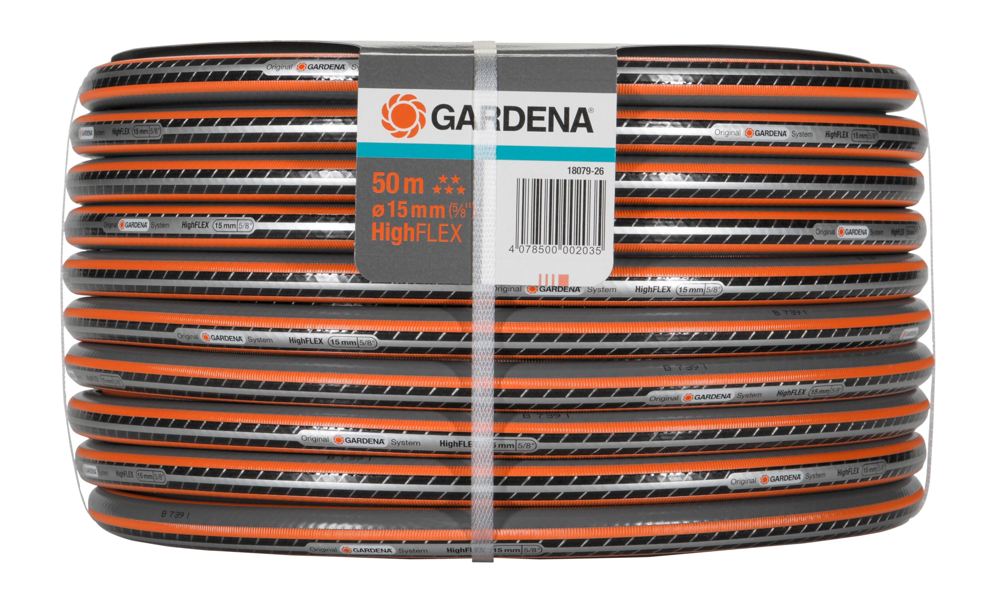 Tuyau d'arrosage GARDENA Highflex L.50 m, Diam.14.2 mm - 3