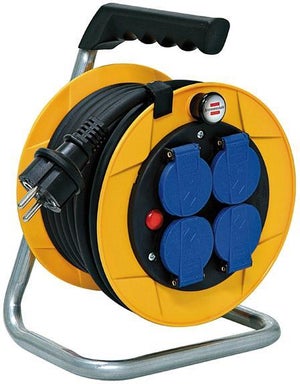 Enrouleur électrique De Chantier - Câble 3G2,5 Mm² - Usage Intérieur