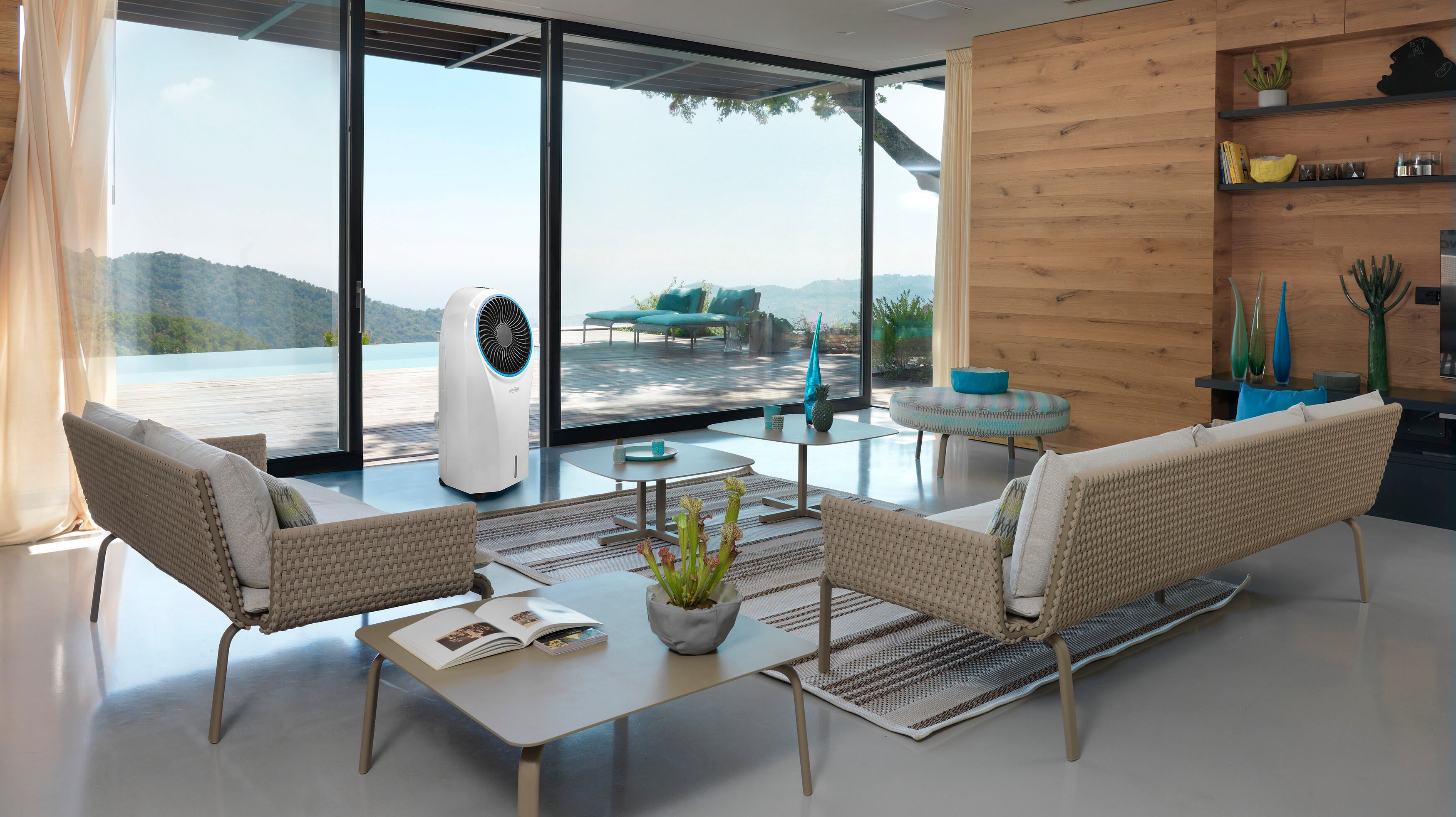 Ventilateur rafraichisseur d'air mobile DE'LONGHI Ev.250 N/A W - 3