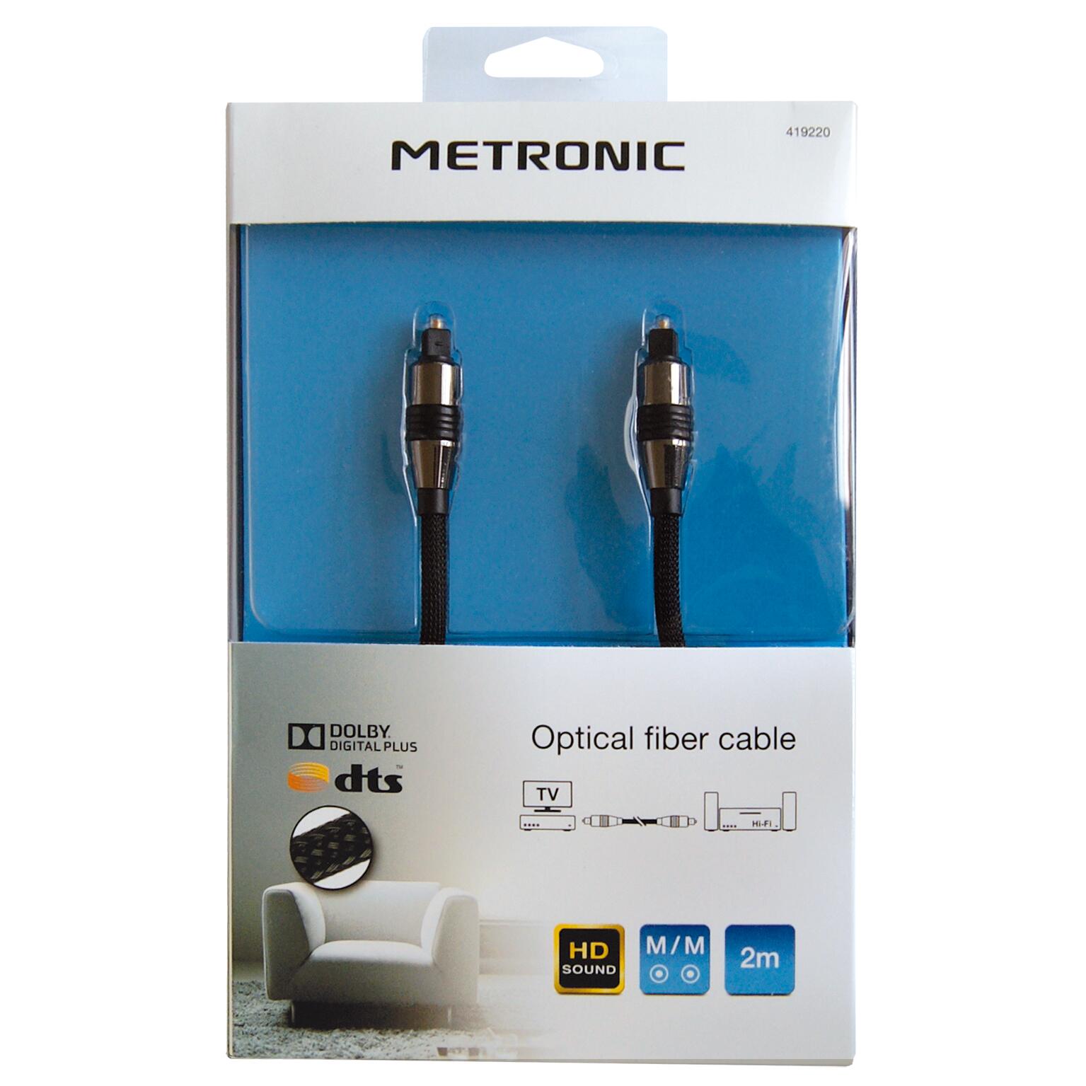 Câble audio 2 m METRONIC - 2