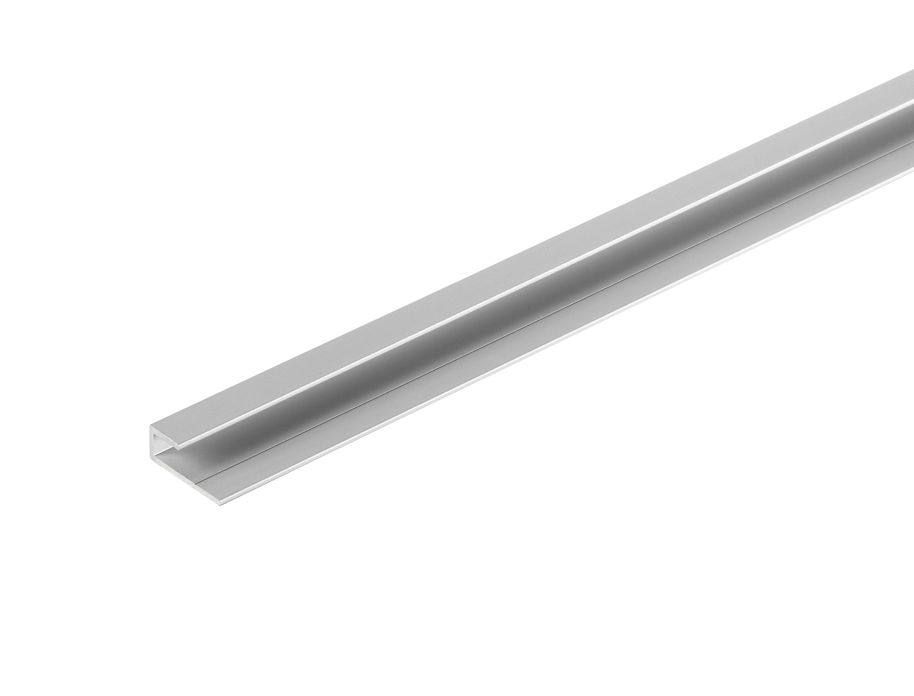 Perfil de remate en U de aluminio Dumawall de 260cm - 5