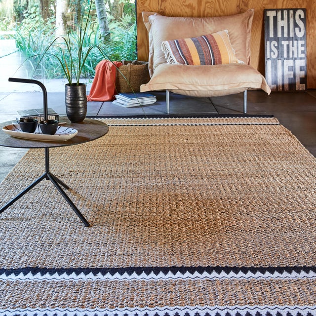 Tapis intérieur jute, l.160 x L.230 cm