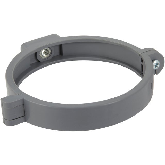 Collier à charnière en pvc à visser, femelle, D100